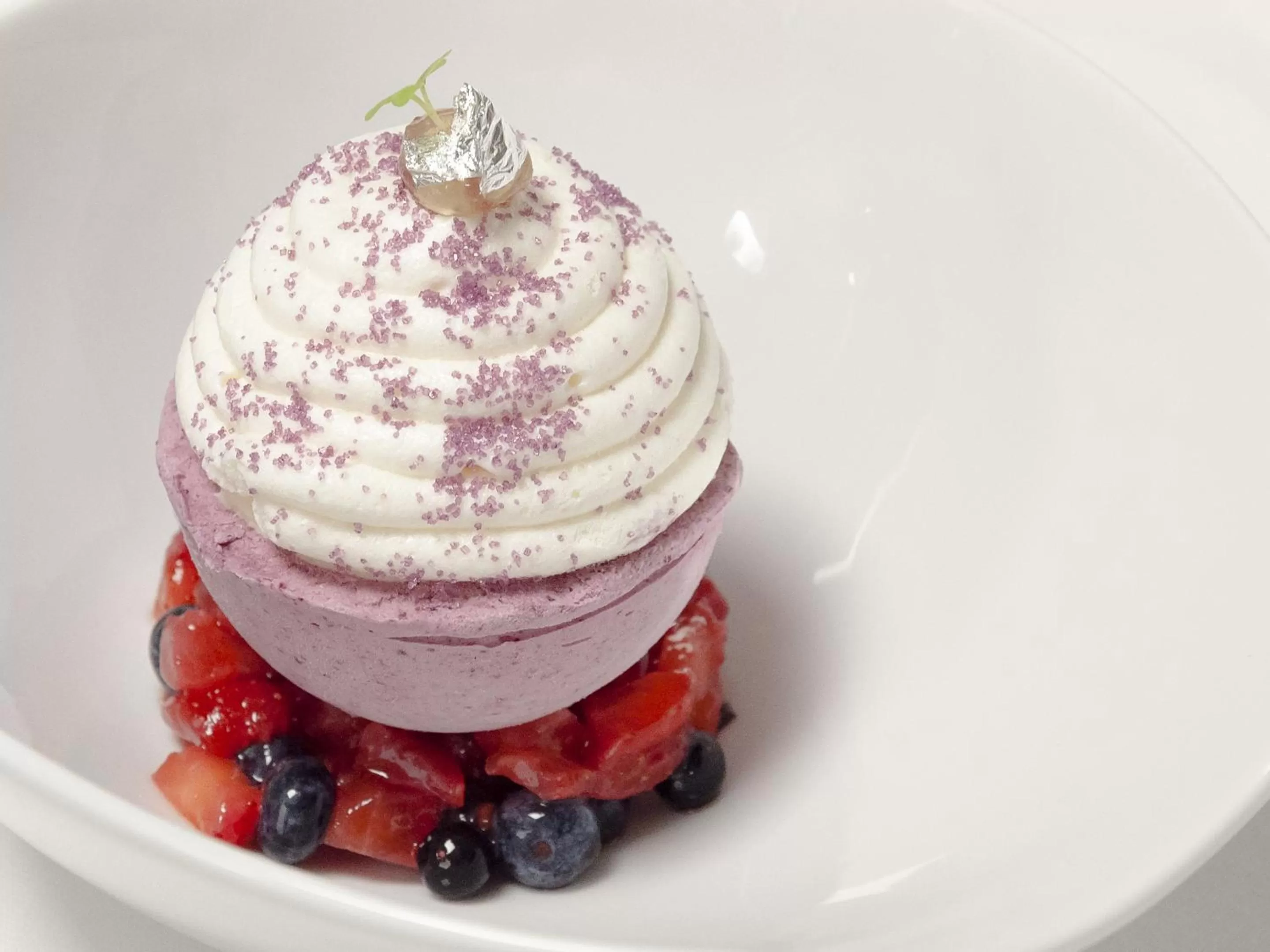 Food close-up in Hotel Restaurant & Spa Verte Vallée