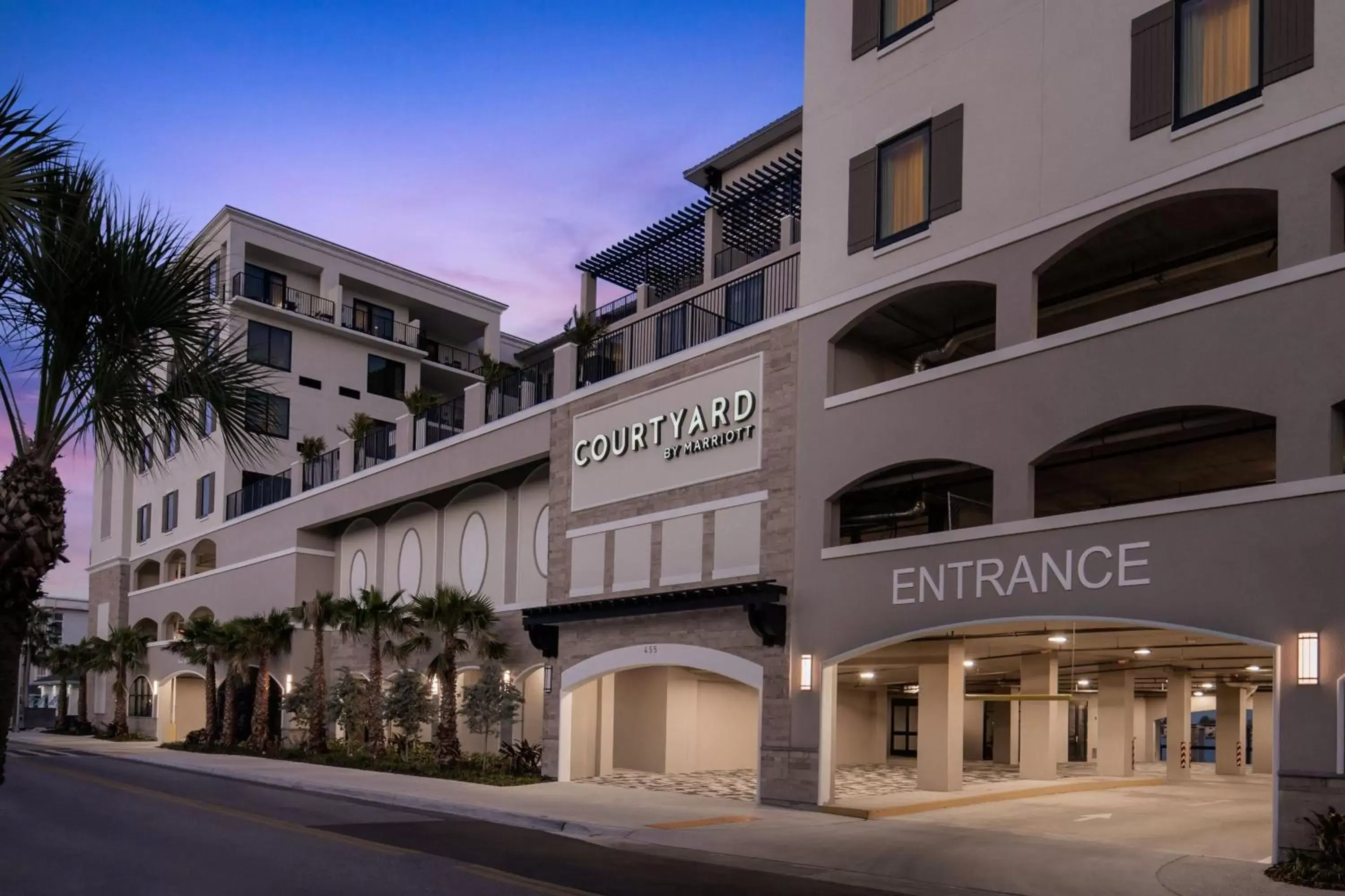 Property Building in Courtyard by Marriott Clearwater Beach