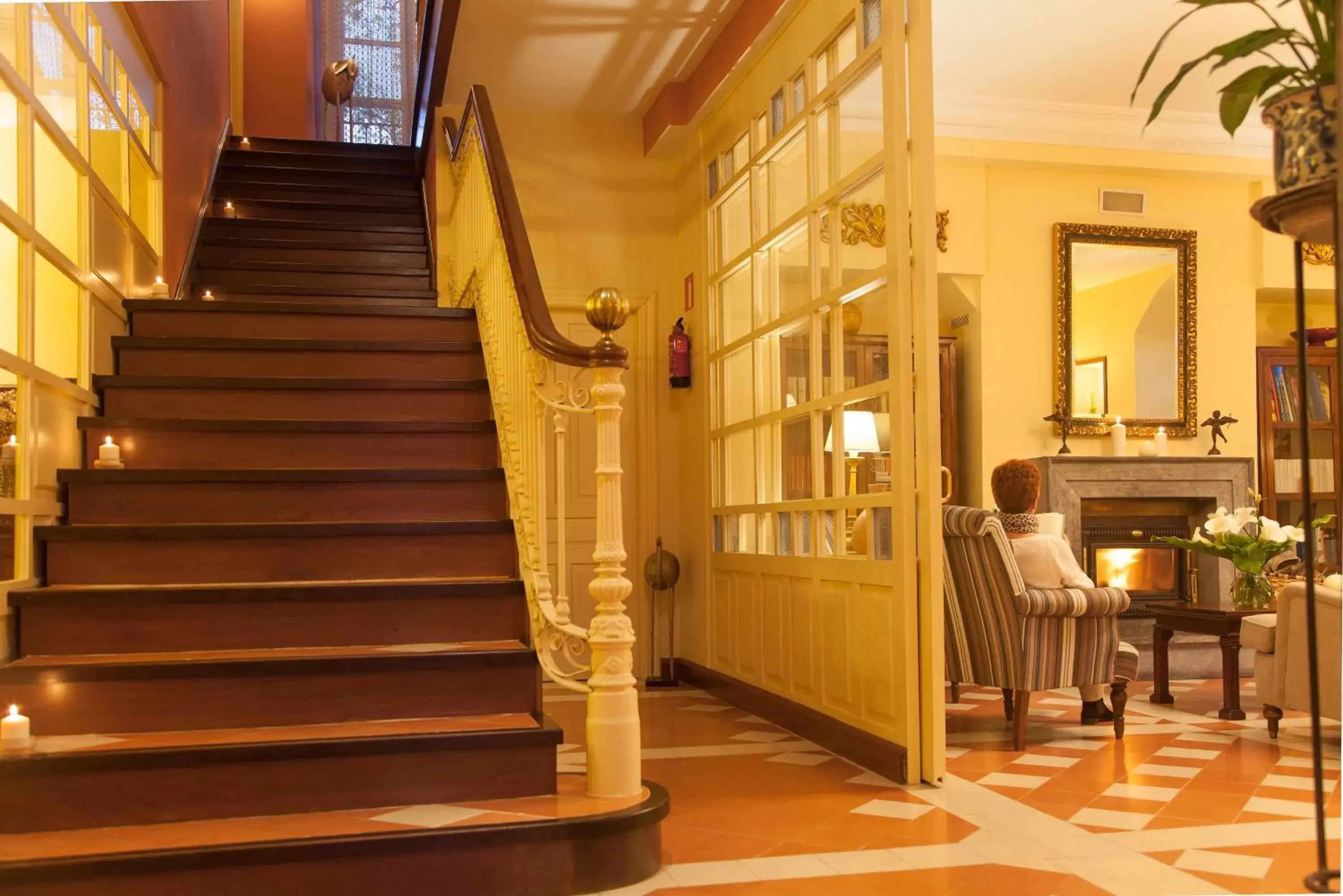 Lobby or reception in Casona de La Paca