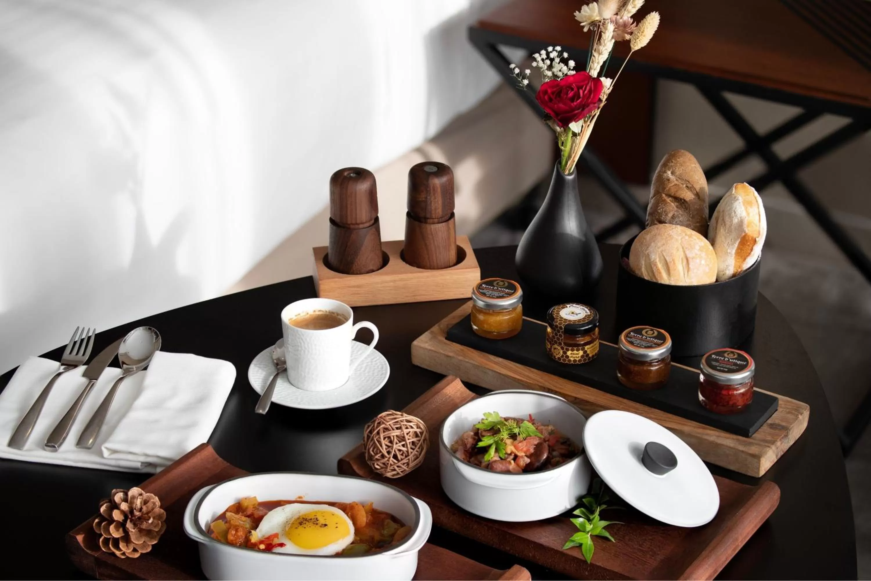 Breakfast in Tunis Marriott Hotel