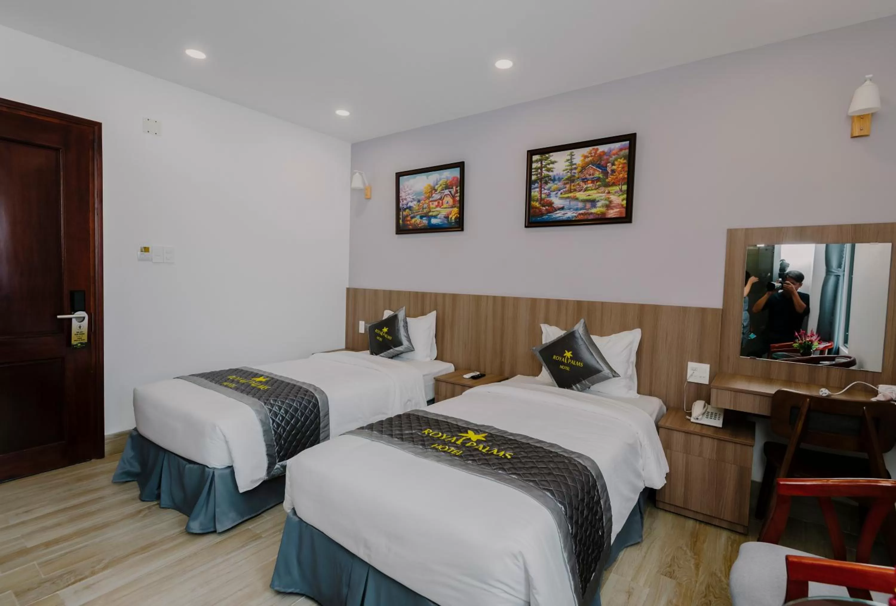 Bed in Royal Palms Hotel