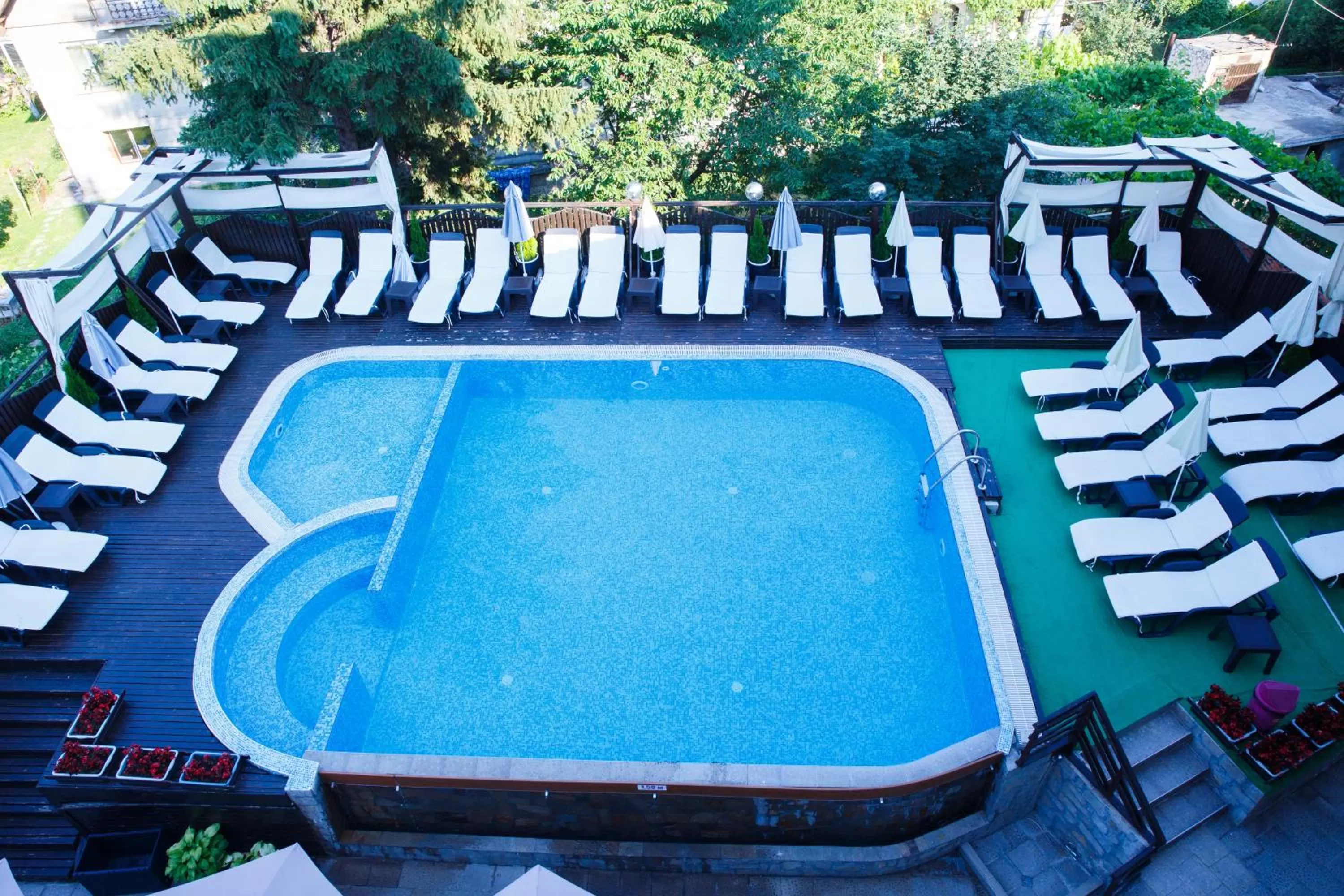 Swimming pool in Spa Hotel Kleptuza