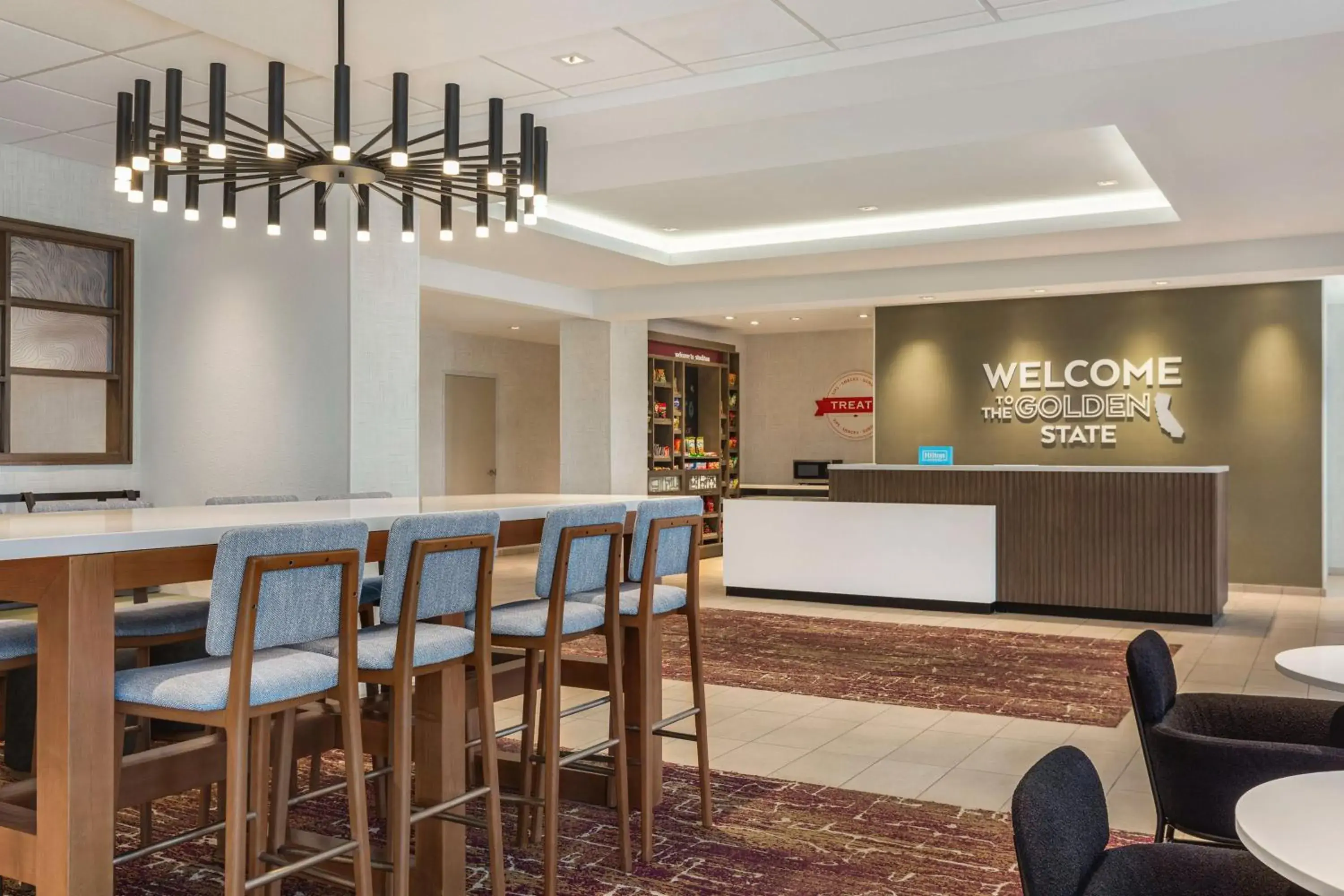 Lobby or reception in Hampton Inn Stockton, Ca Lobby or reception in Hampton Inn Stockton, Ca
