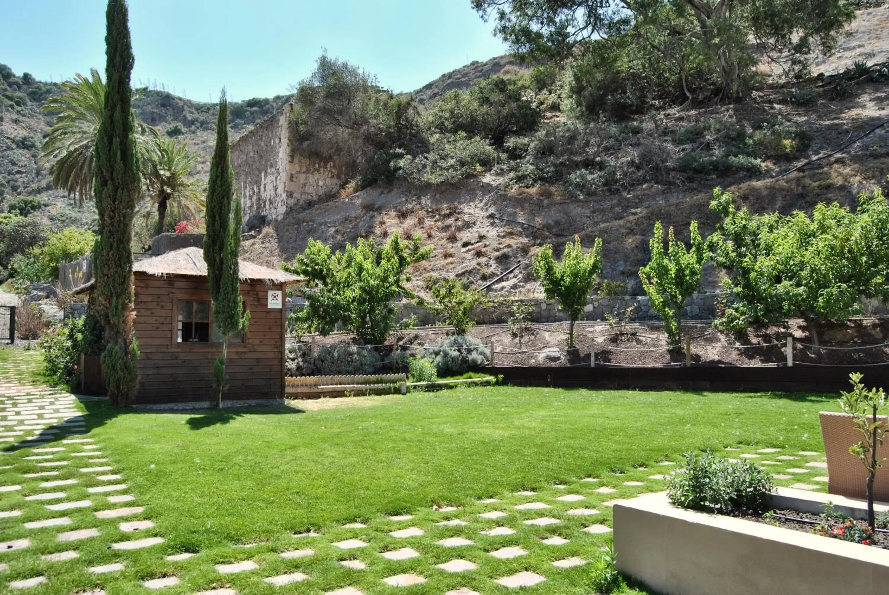 Children play ground, Garden in Hotel Rural El Mondalón