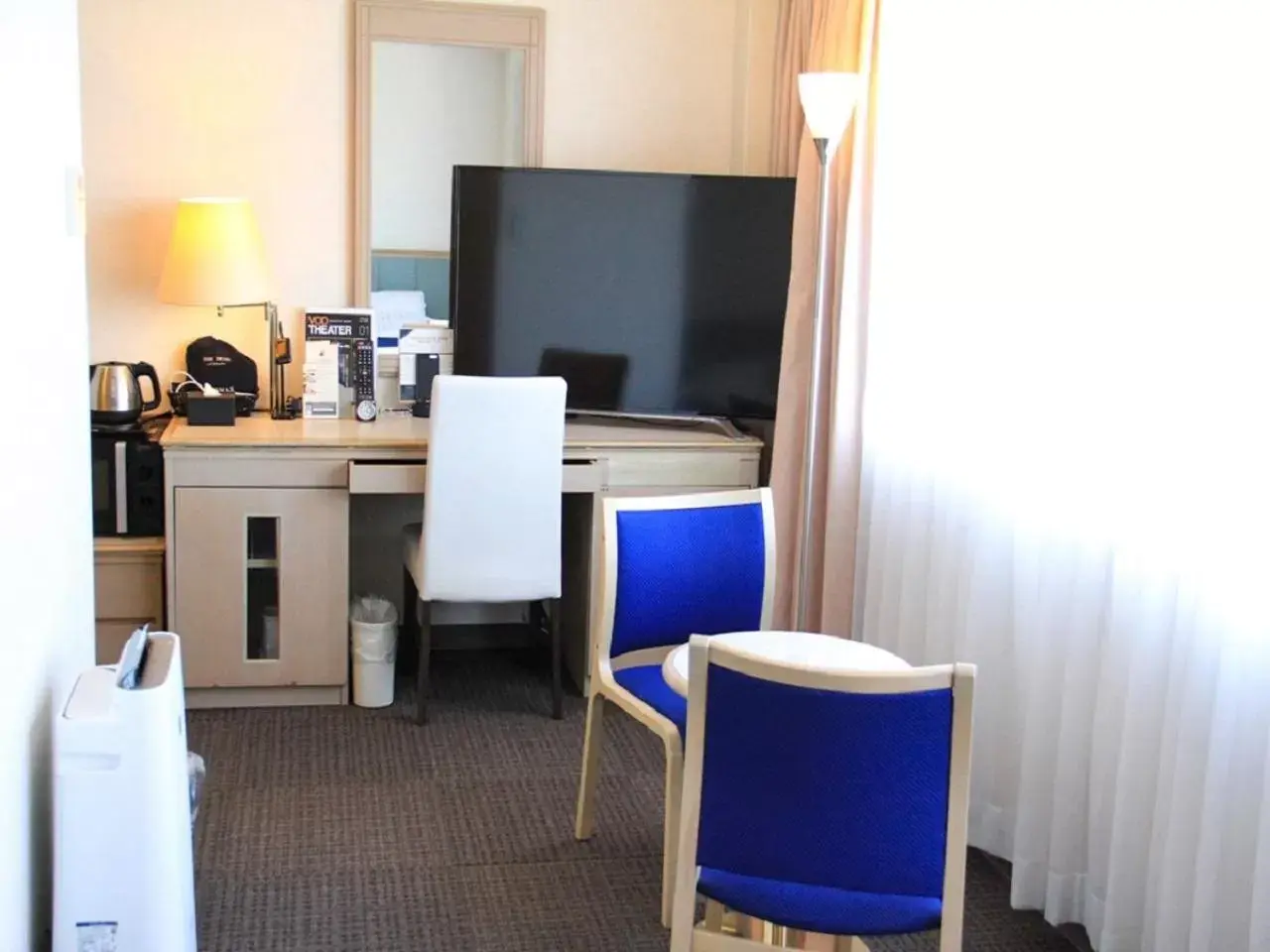 Photo of the whole room, TV/Entertainment Center in HOTEL LiVEMAX BUDGET Kagoshima