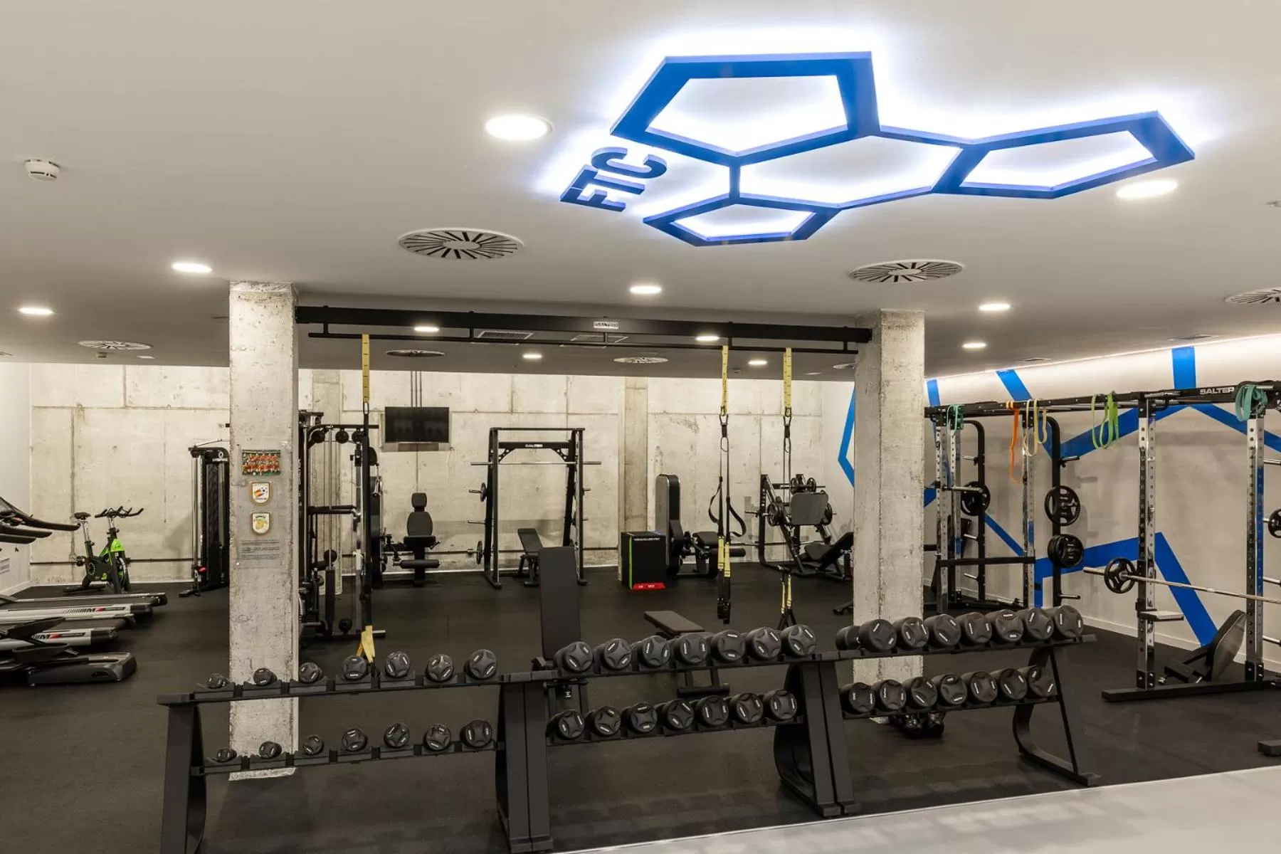 Fitness centre/facilities in Parador de El Saler