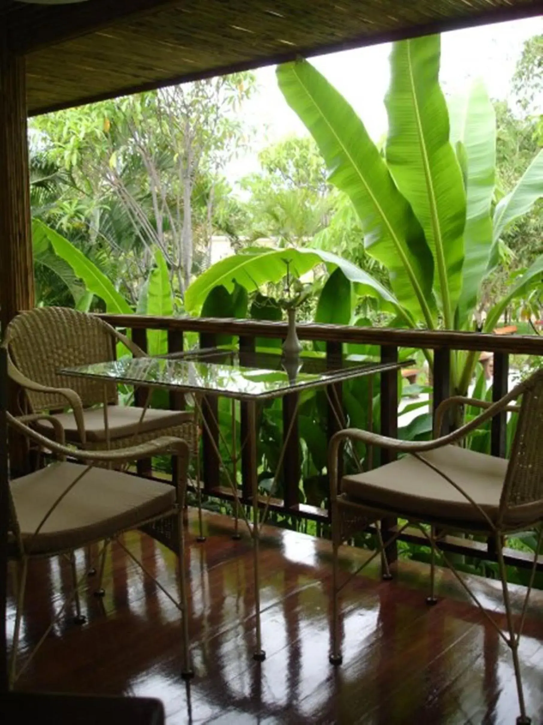 Balcony/Terrace, Restaurant/Places to Eat in Villa Wanida Garden Resort