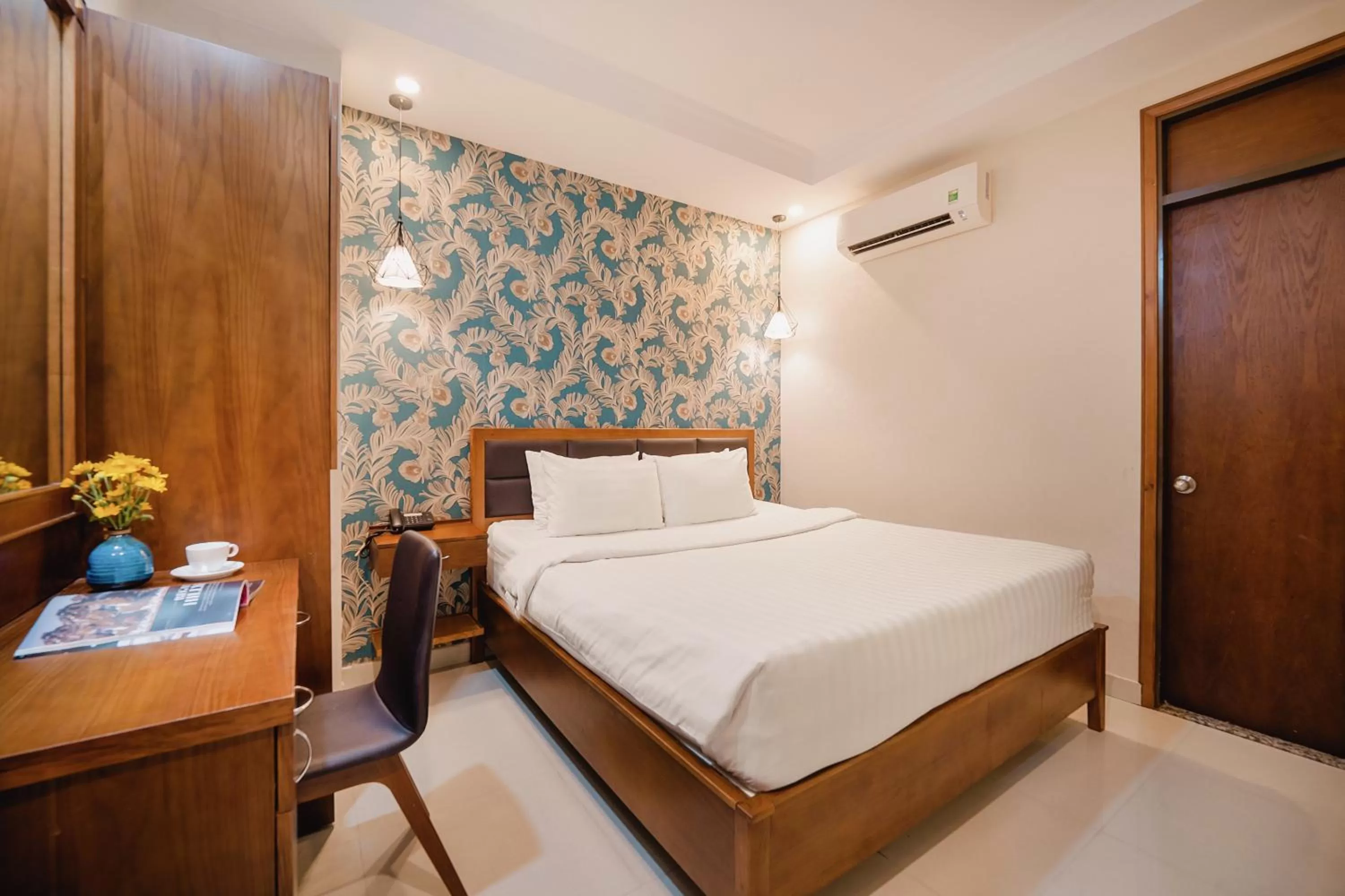Bed in Tuong Vy Ben Thanh Hotel