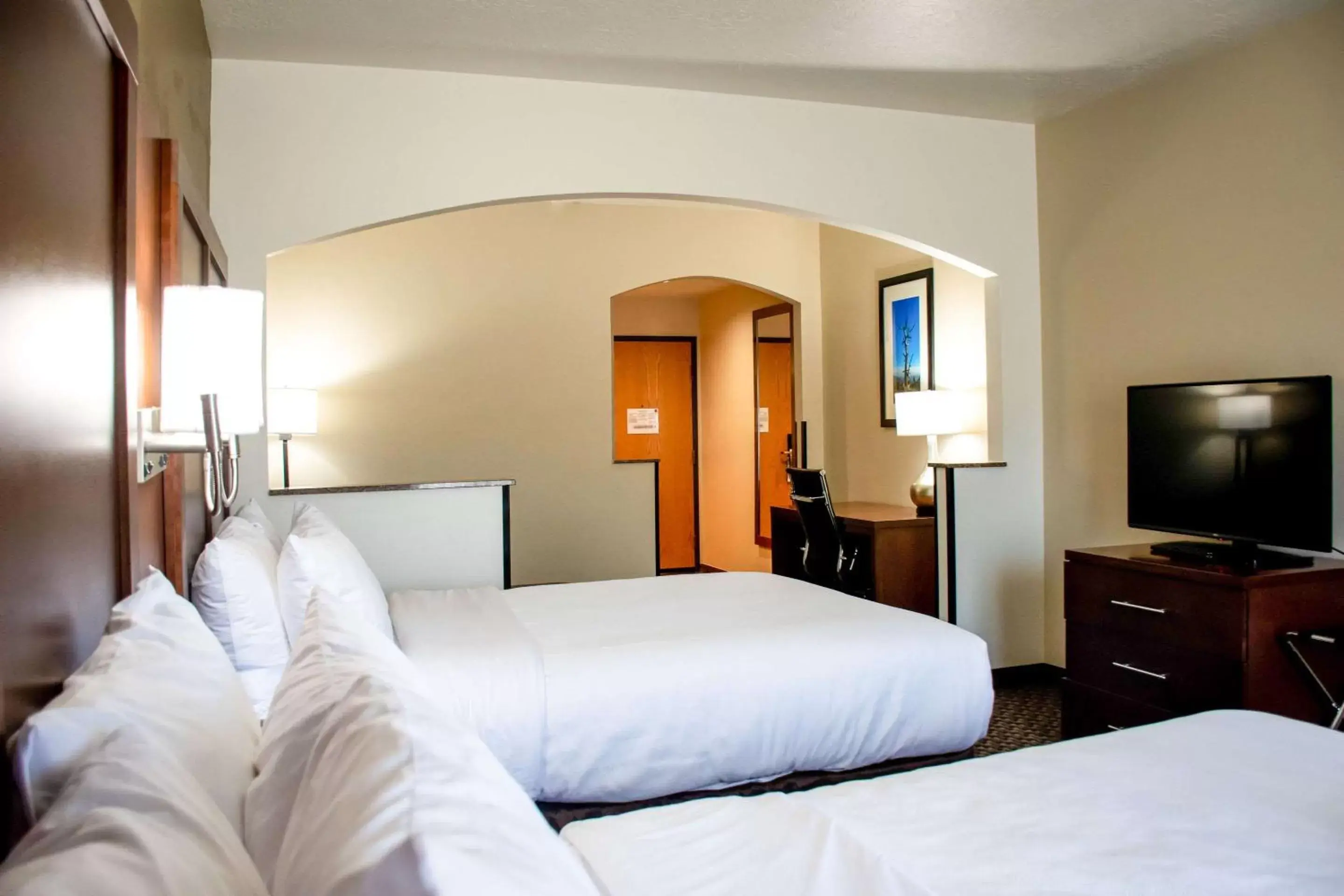Photo of the whole room, Bed in Comfort Suites Ogden Conference Center