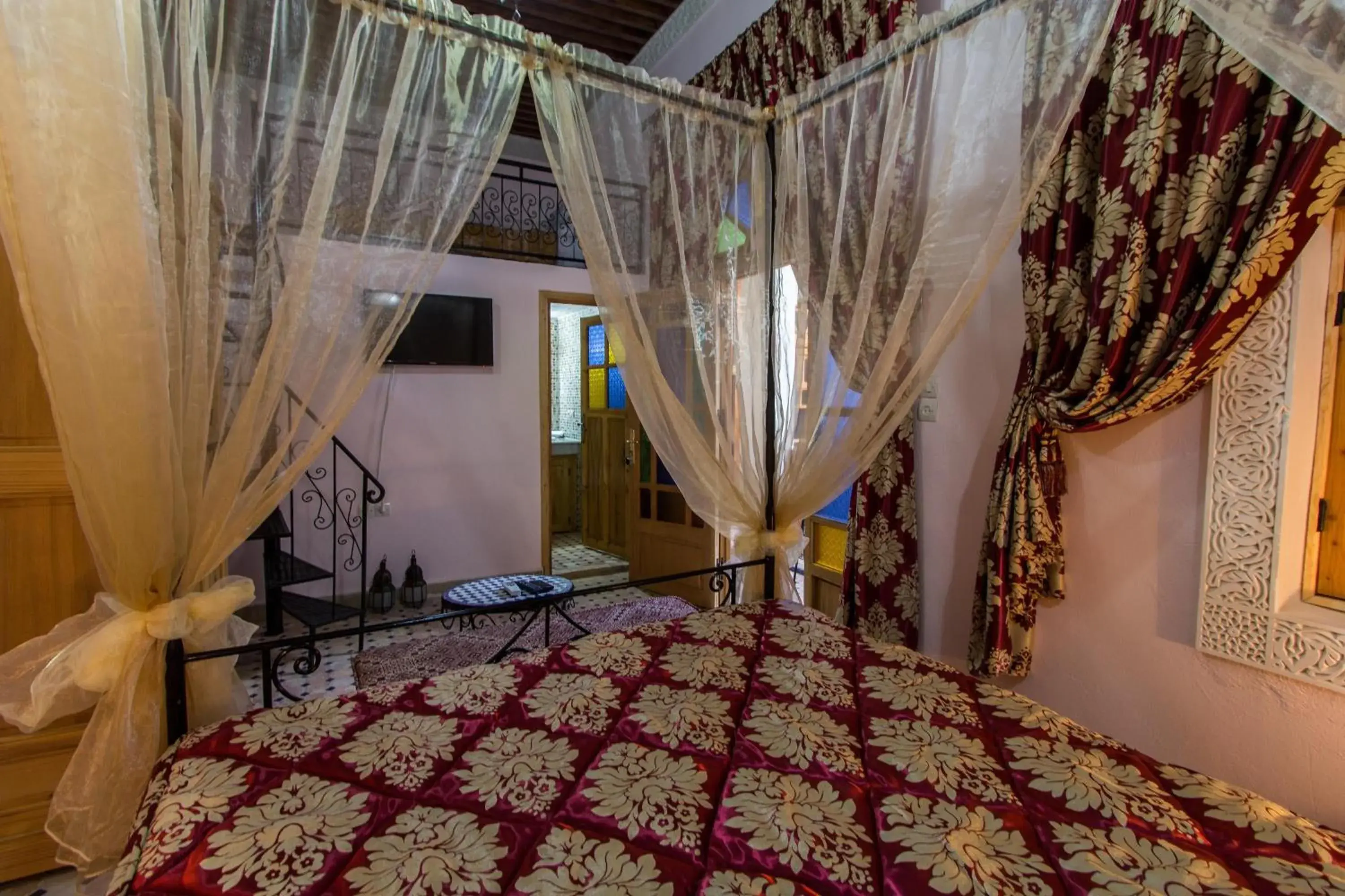 Bedroom, Bed in Riad Taryana