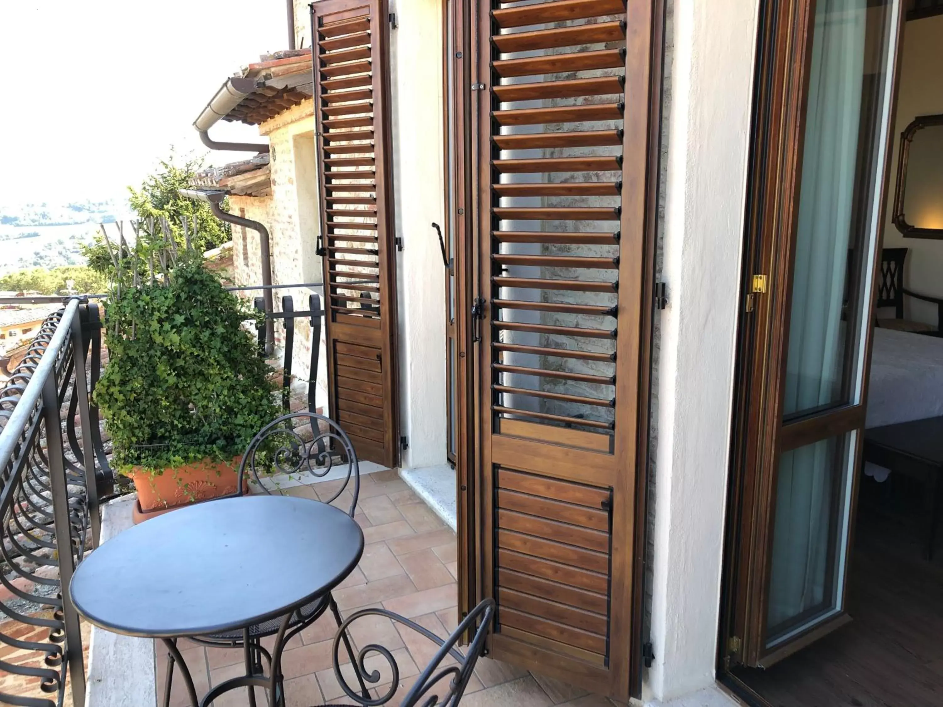 Balcony/Terrace in Meublé il Riccio