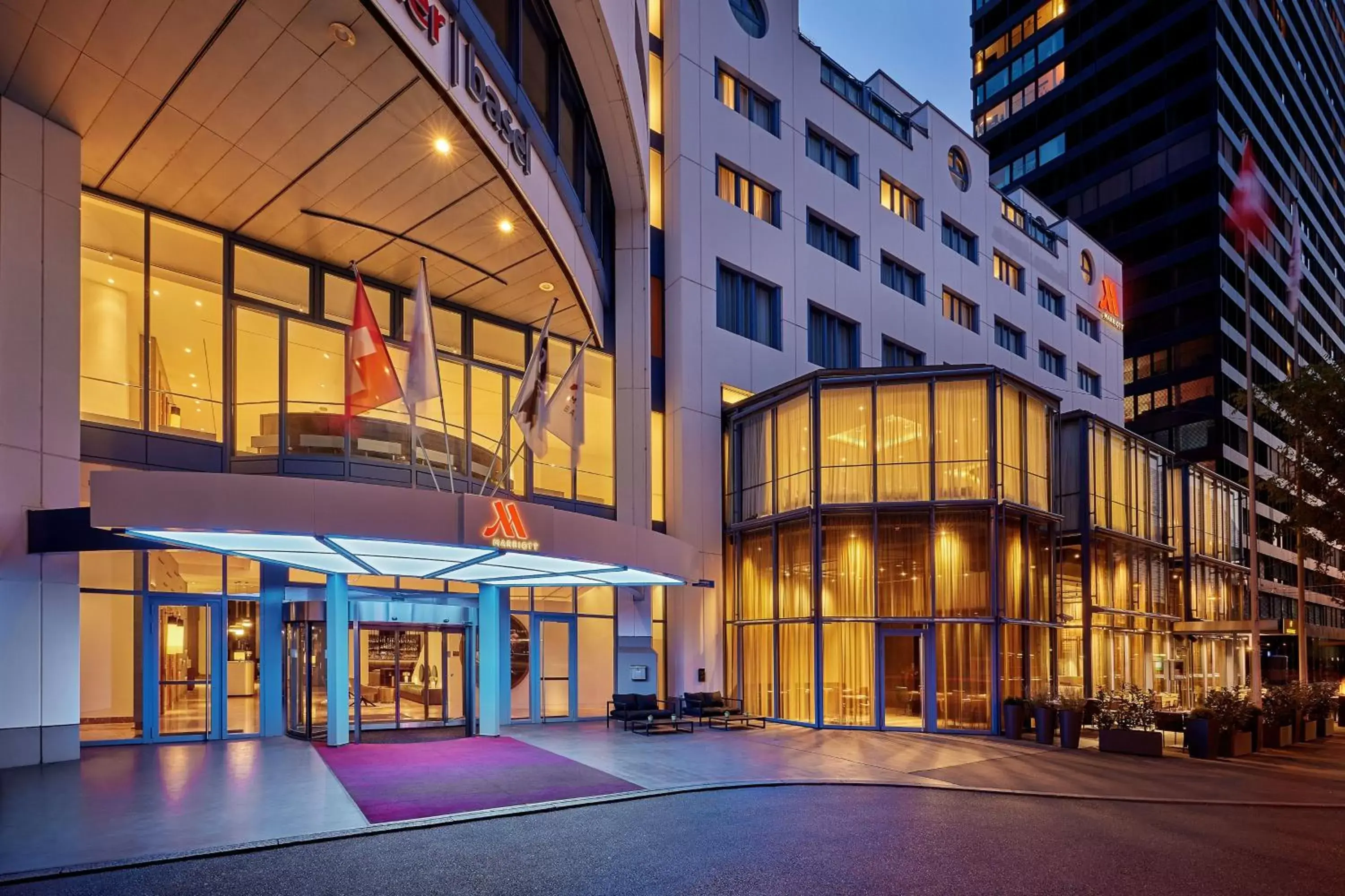 Property Building in Basel Marriott Hotel