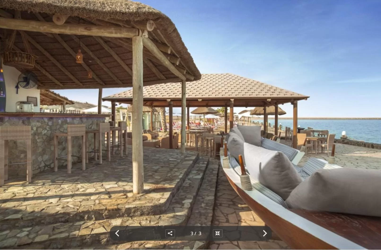 Restaurant/places to eat in Peaceful Private Villa at Five Star Beach Resort