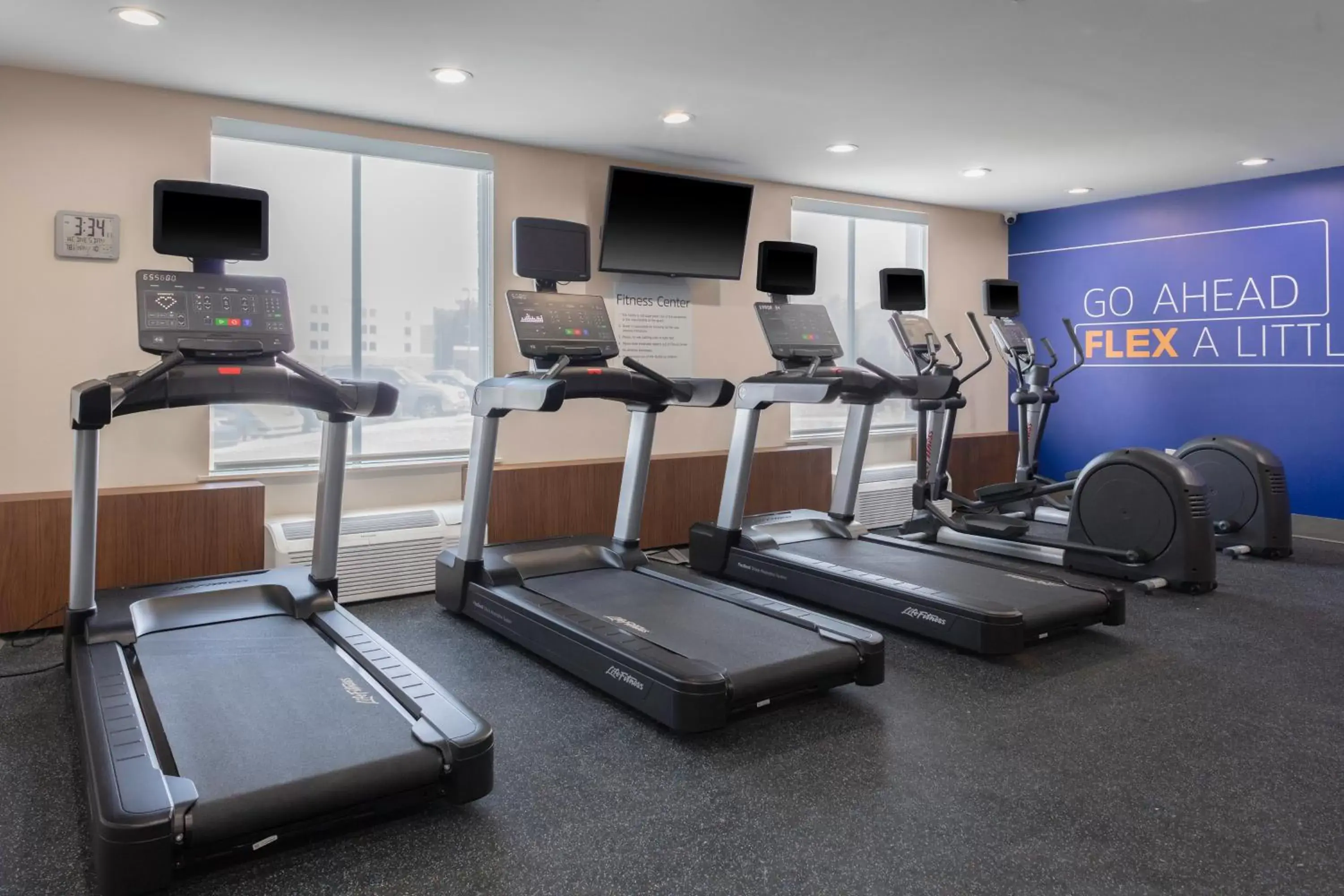 Fitness centre/facilities, Fitness Center/Facilities in Holiday Inn Express - Rocky Mount - Sports Center, an IHG Hotel