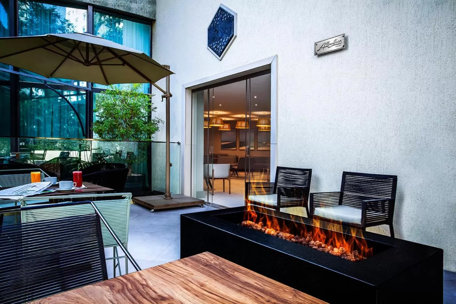 Patio in Radisson Oscar Freire