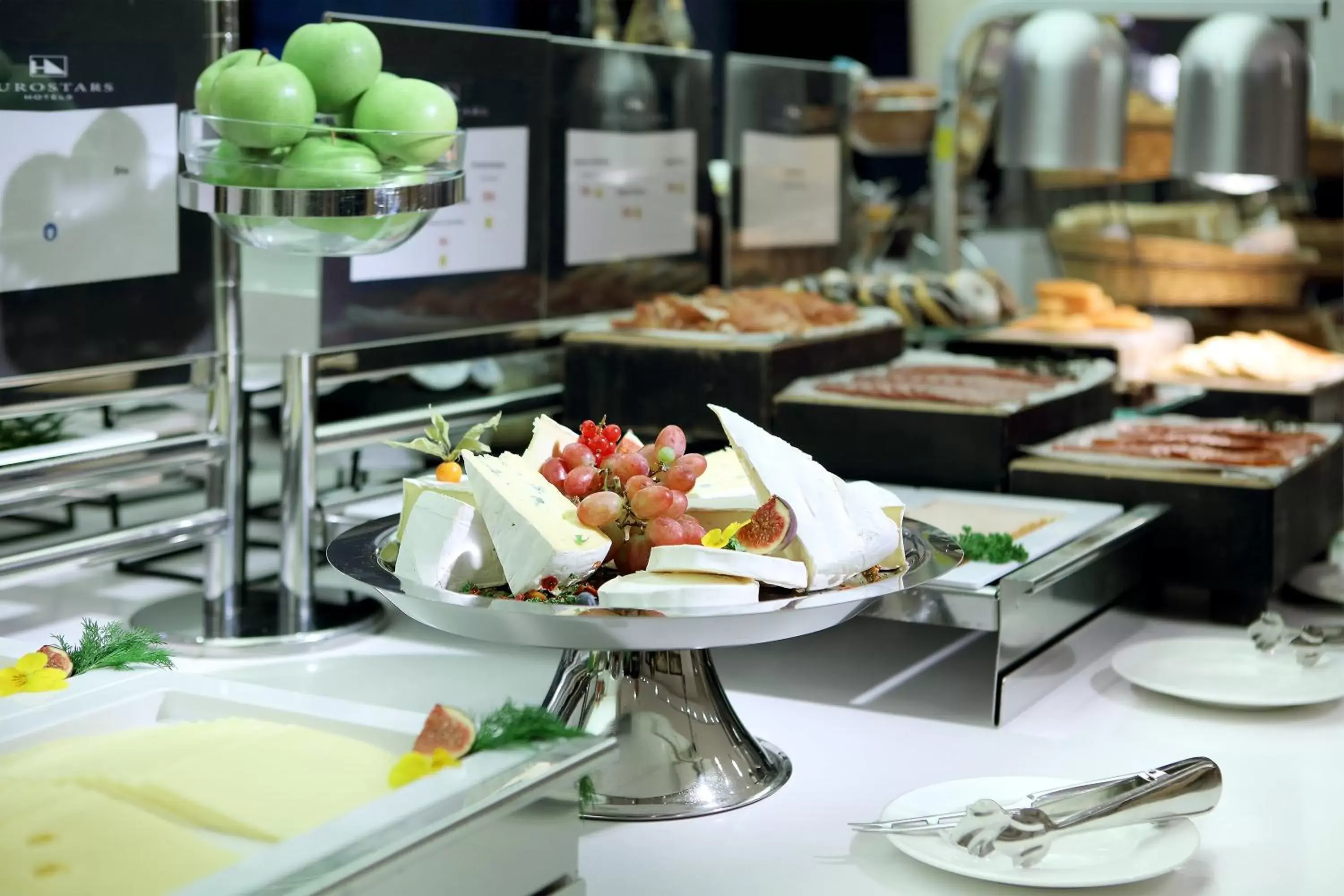 Buffet breakfast, Food in Eurostars Book Hotel