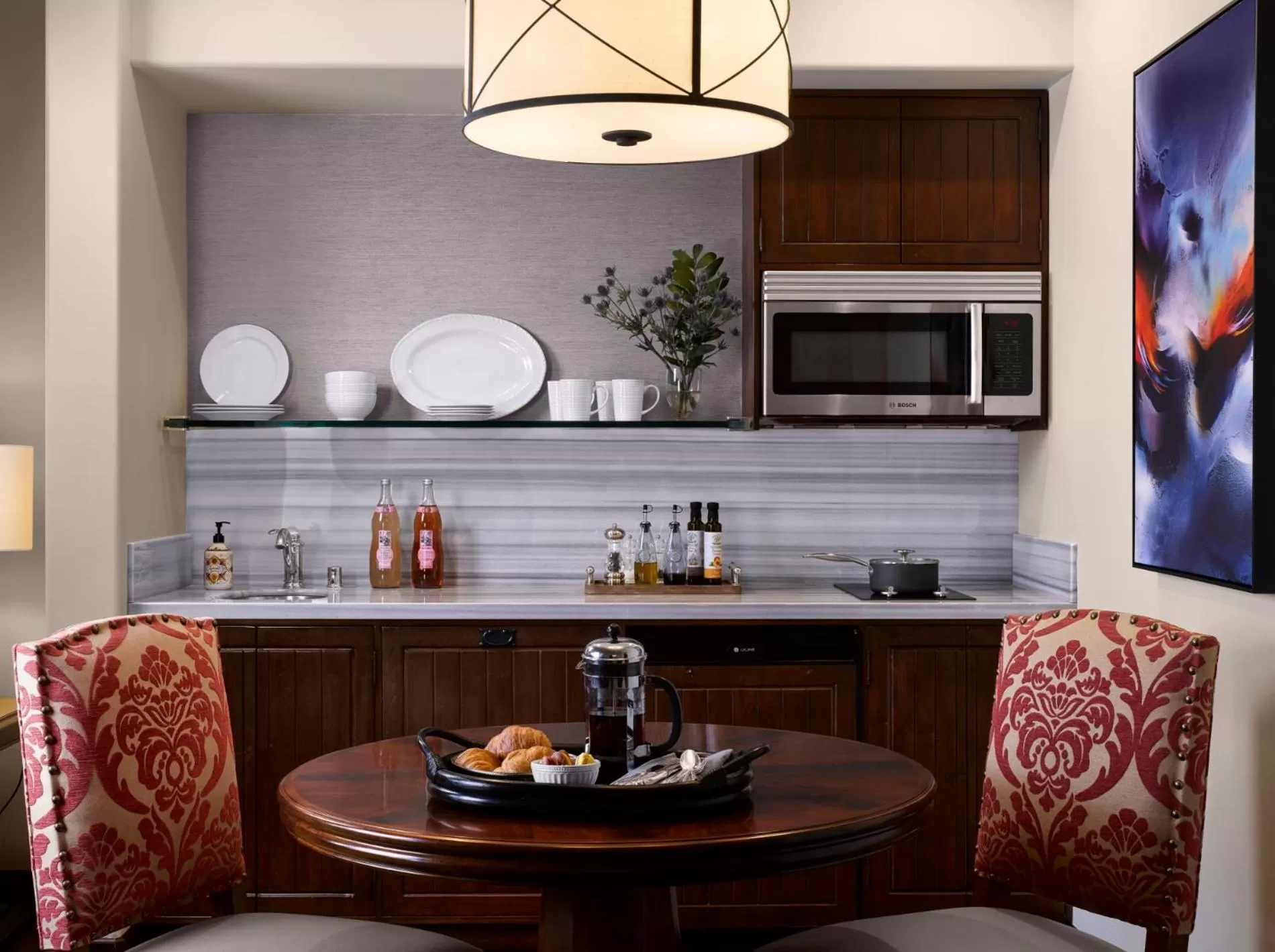 Kitchen or kitchenette in Plaza la Reina