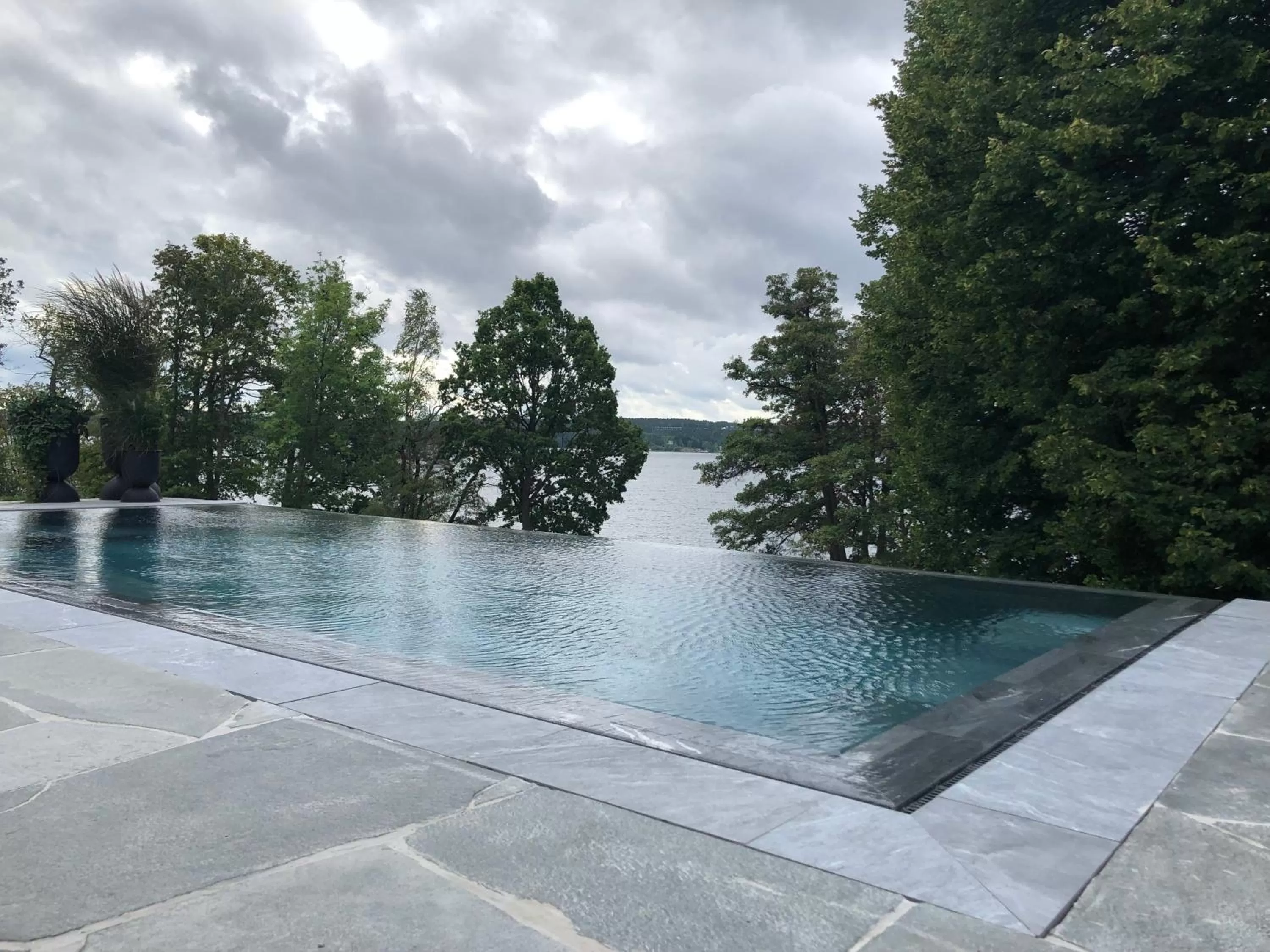 Swimming pool in Villa Lovik