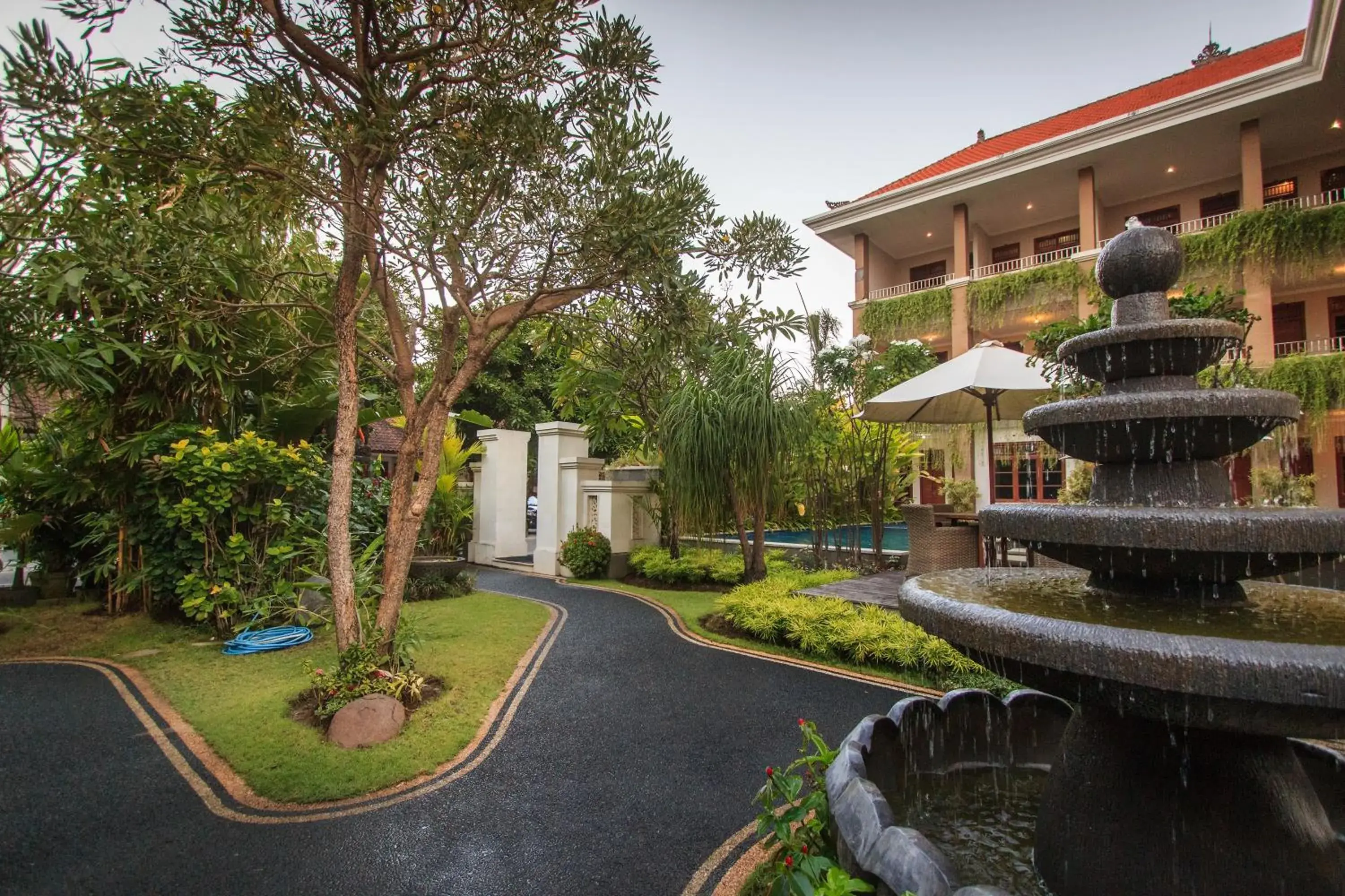 Garden, Property Building in Pondok Anyar Hotel