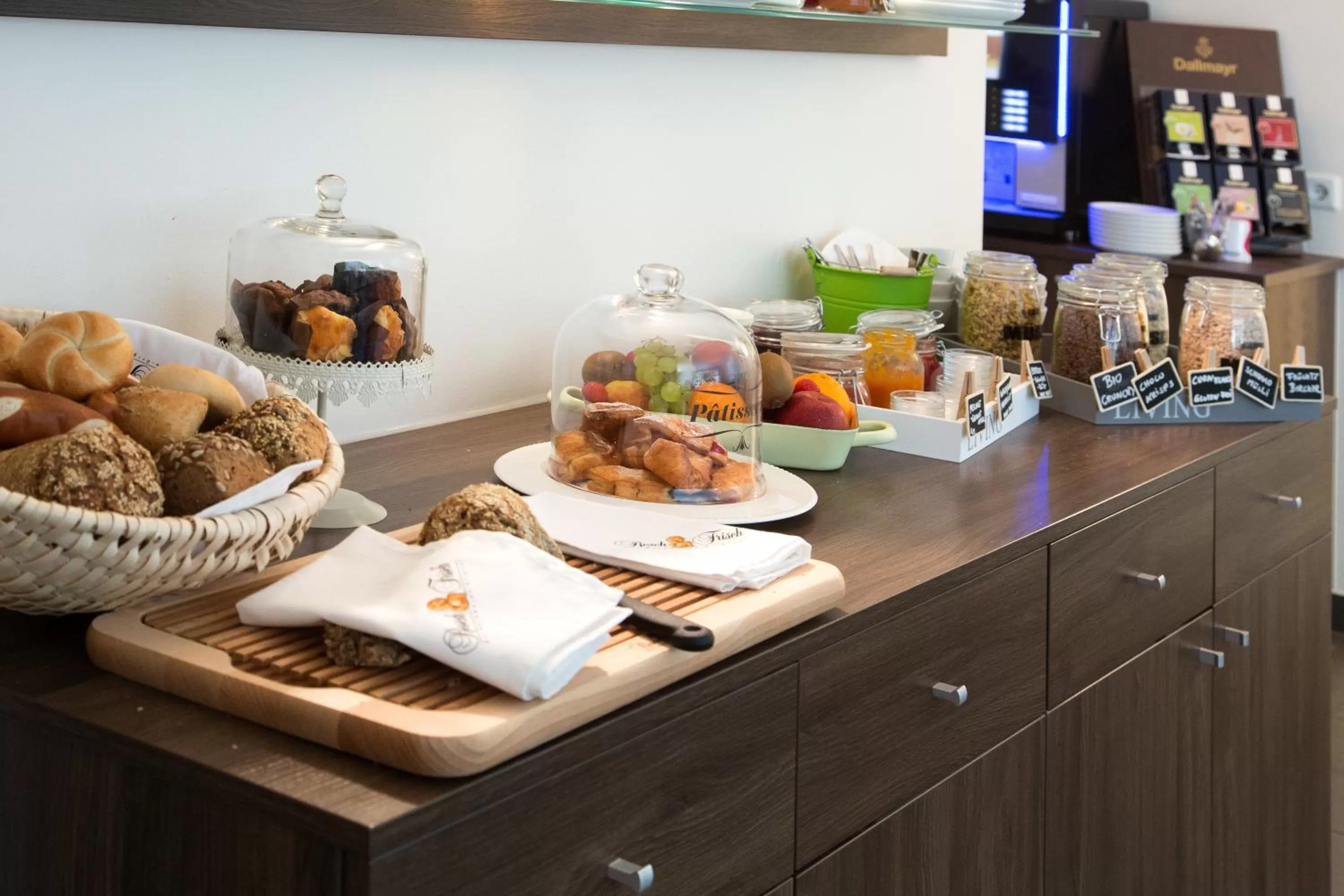 Buffet breakfast in B&B Villa Verde