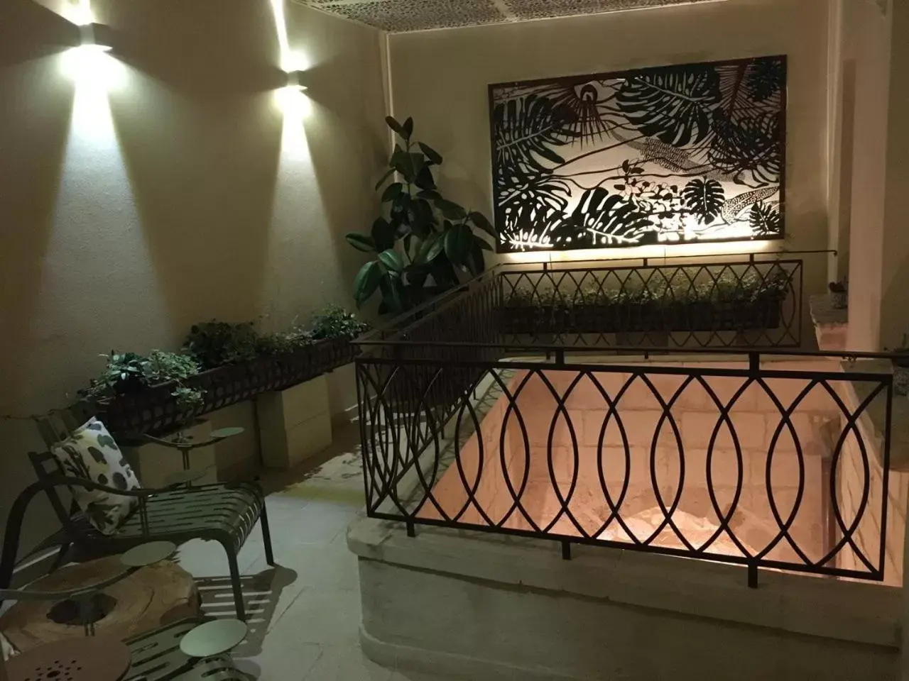 Balcony/Terrace, Lobby/Reception in Pollicastro Boutique Hotel