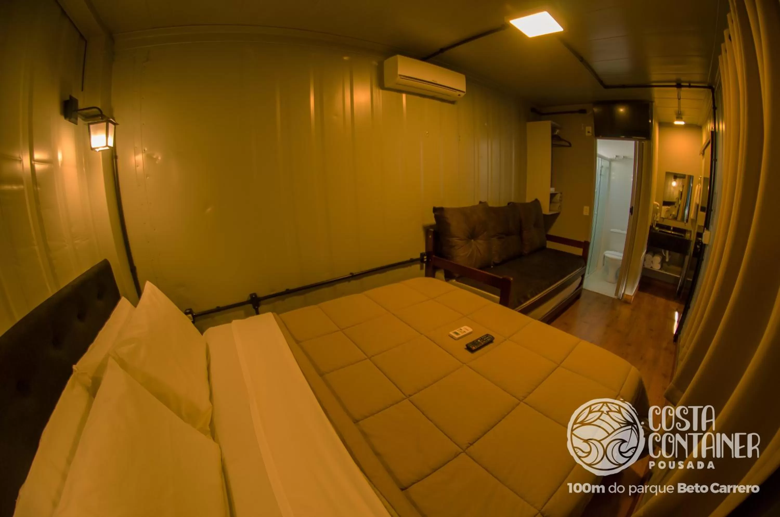 Bedroom in Pousada Costa Container