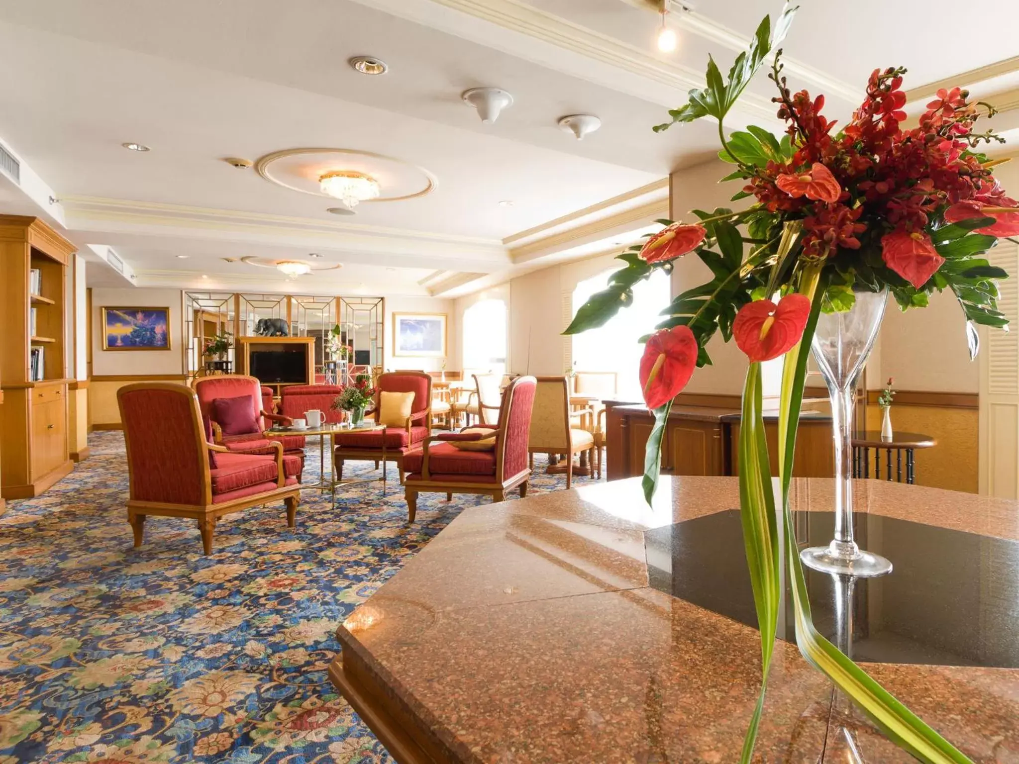 Lounge or bar, Lobby/Reception in Montien Riverside Hotel Bangkok