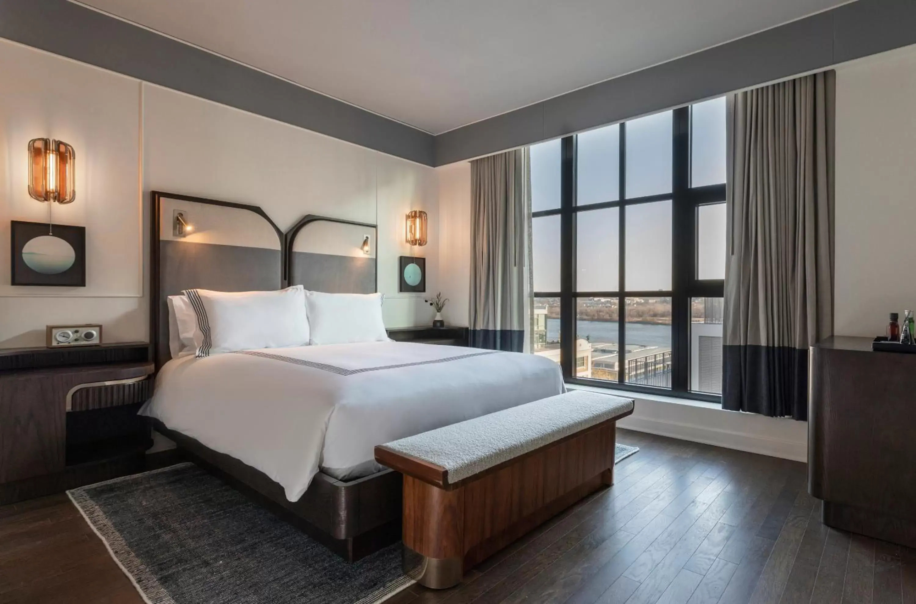 King Room with River View in Thompson Washington DC, part of Hyatt