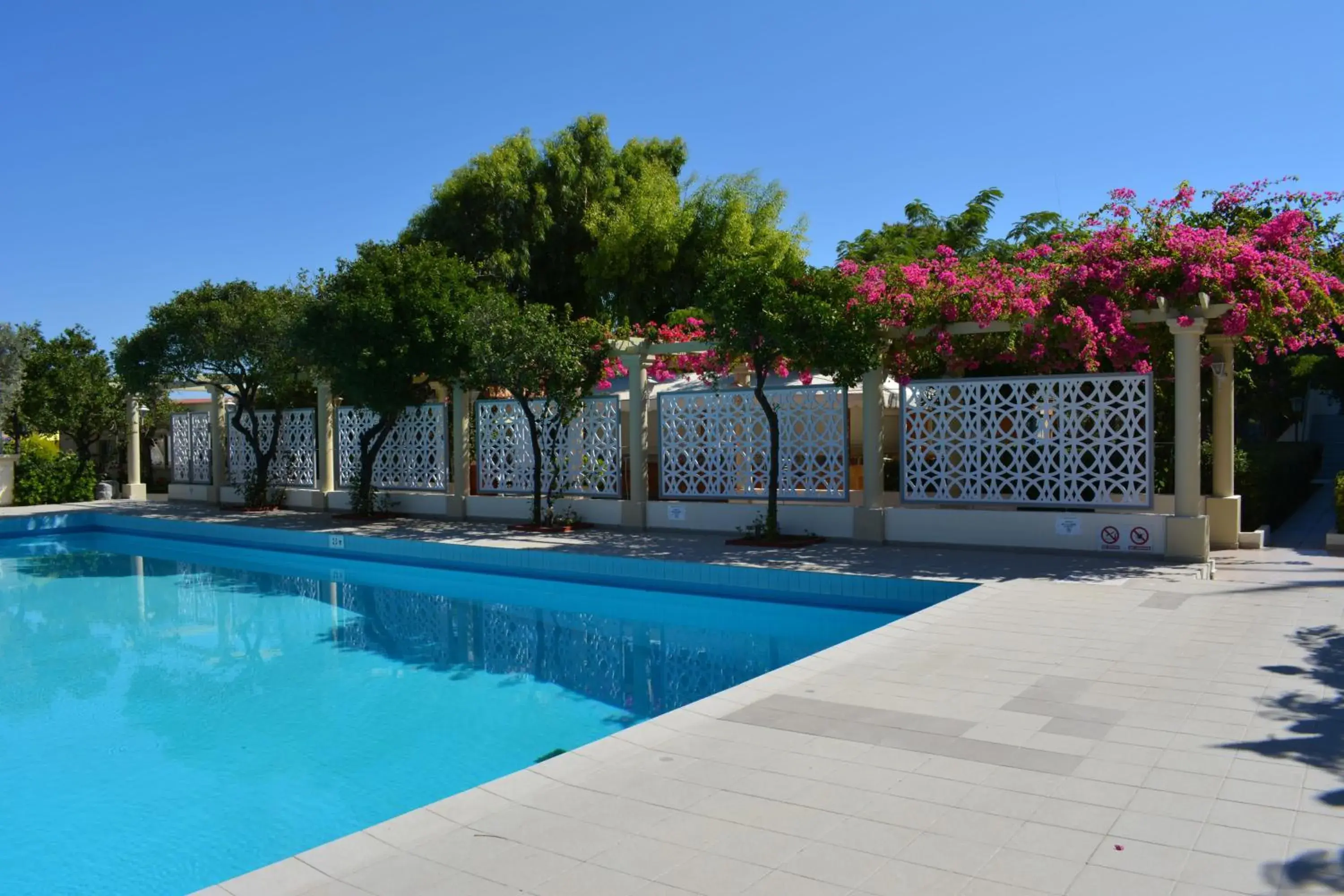 Pool view, Swimming Pool in Filerimos Village Hotel