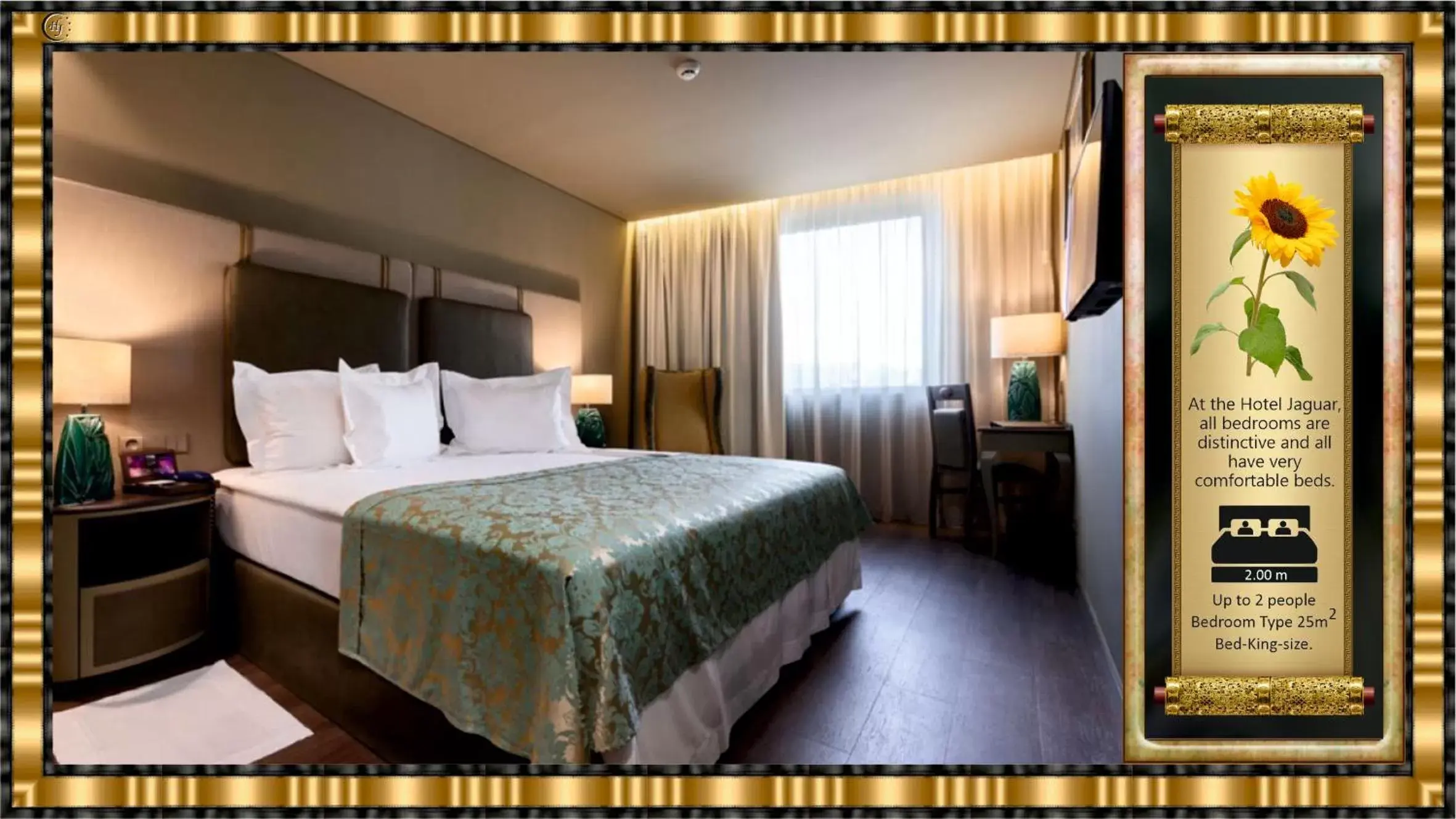 Bed in Hotel Jaguar Oporto - Airport to Hotel and City is a free Shuttle Service