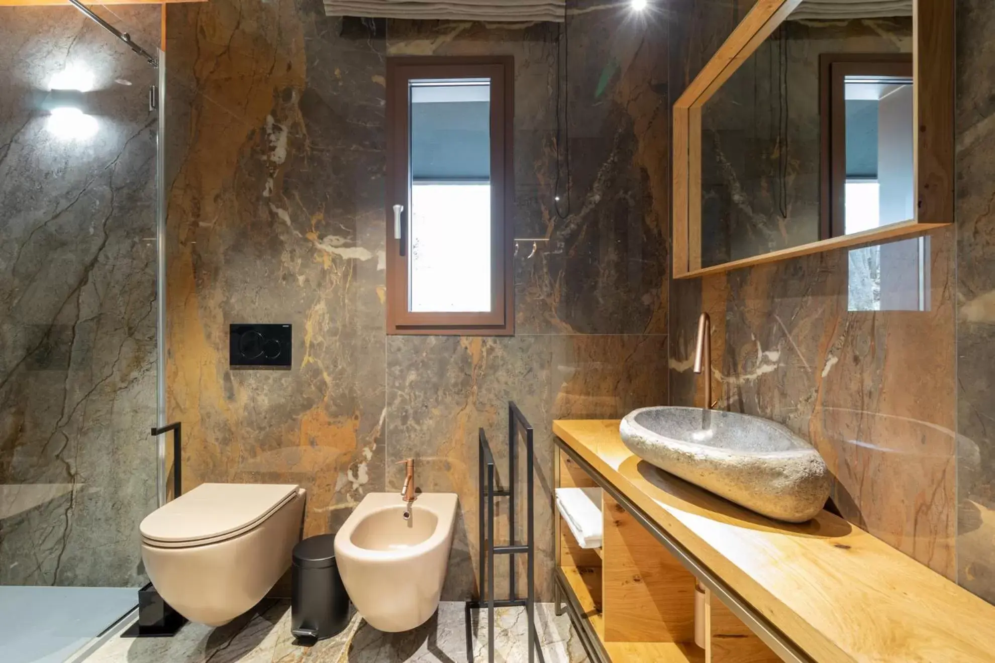 Bathroom in Locanda Milia