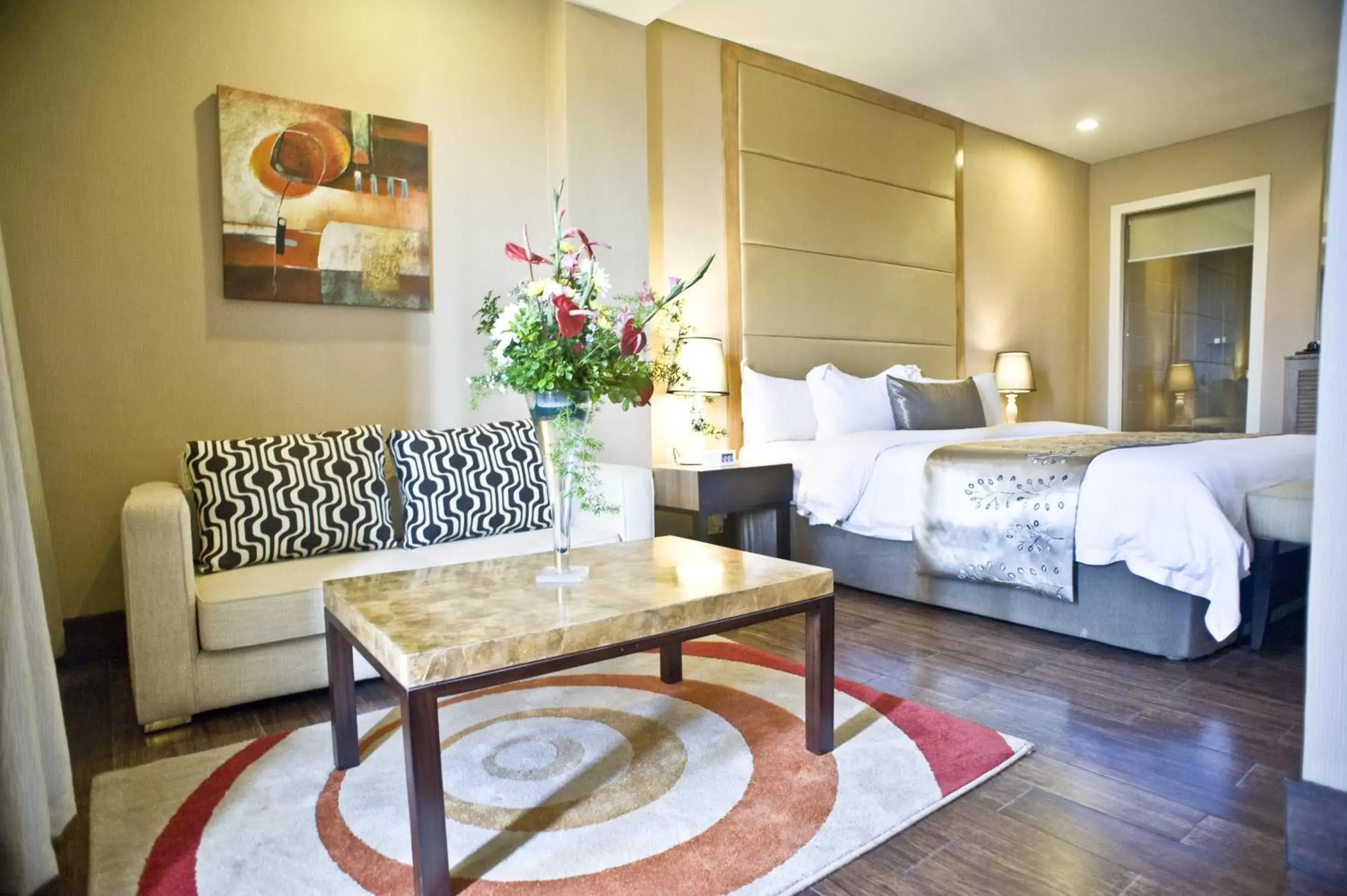 Living room in Goldberry Suites and Hotel - Mactan