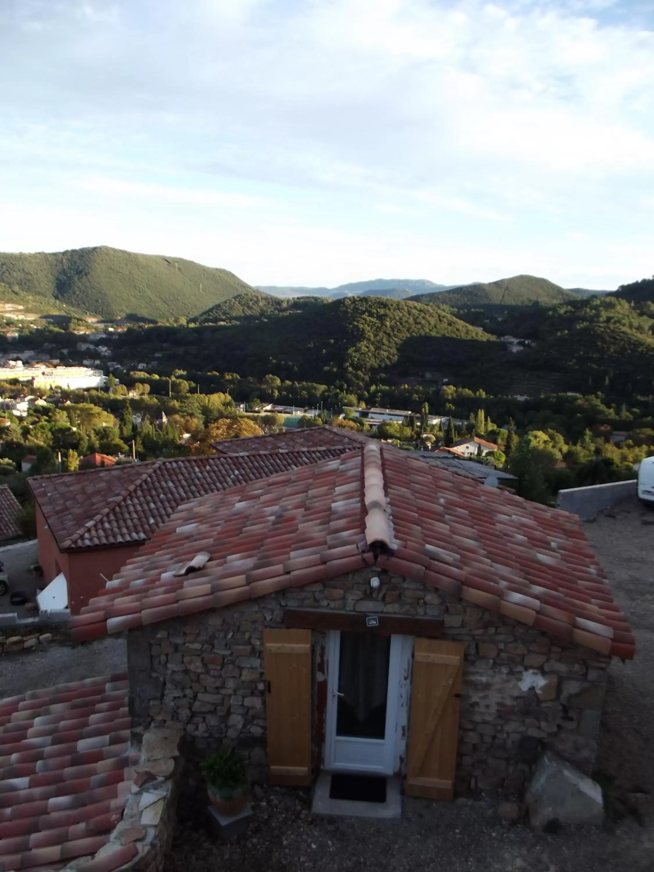 City view in L'Auberge du Mazet