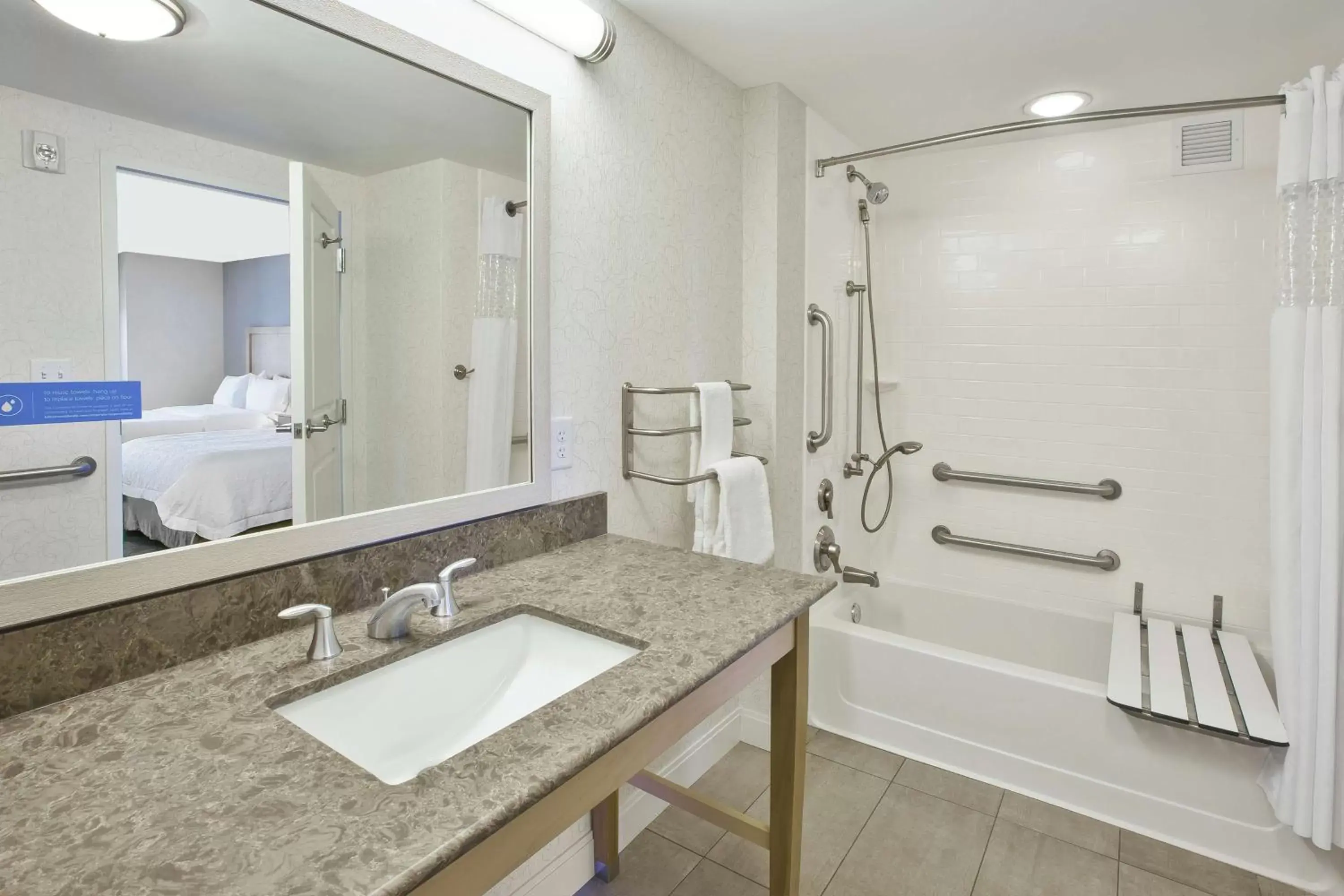 Bathroom in Hampton Inn By Hilton Bar Harbor