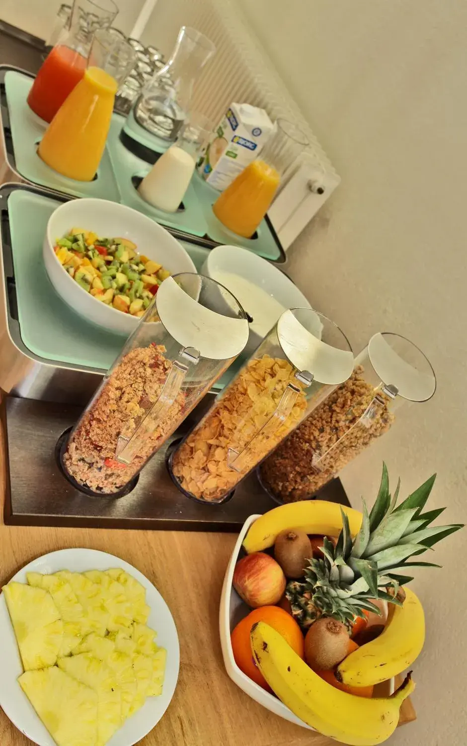Breakfast, Food in Hotel de Compostelle