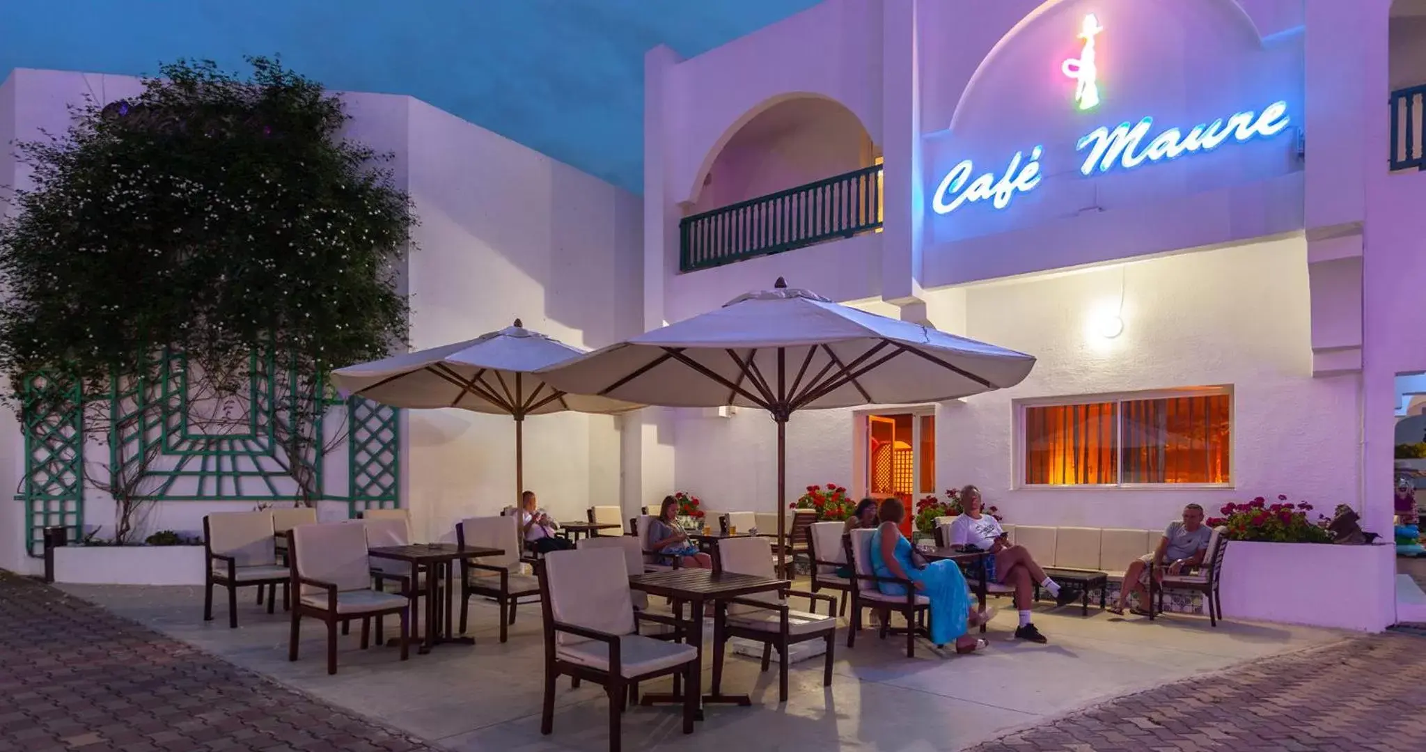 Patio, Restaurant/Places to Eat in El Mouradi Palace