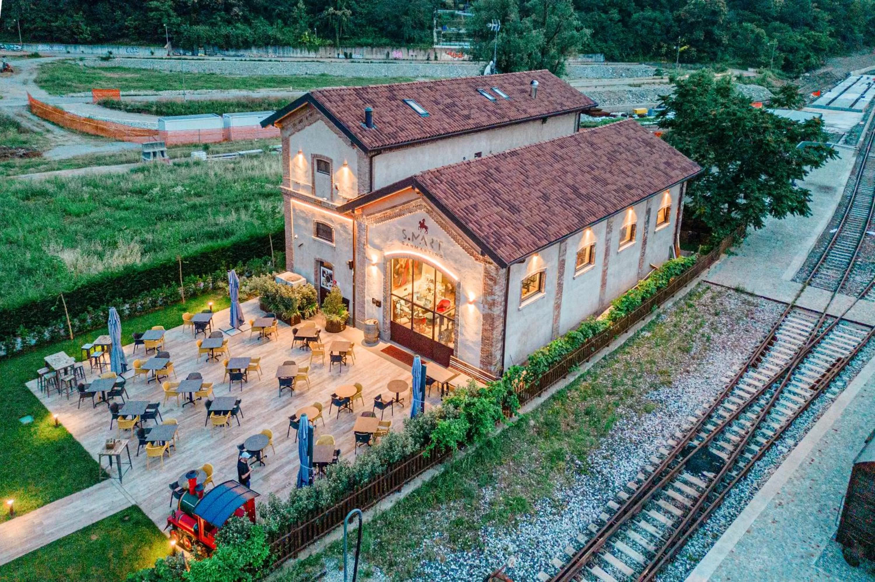 Bird's eye view in SMART San Martino