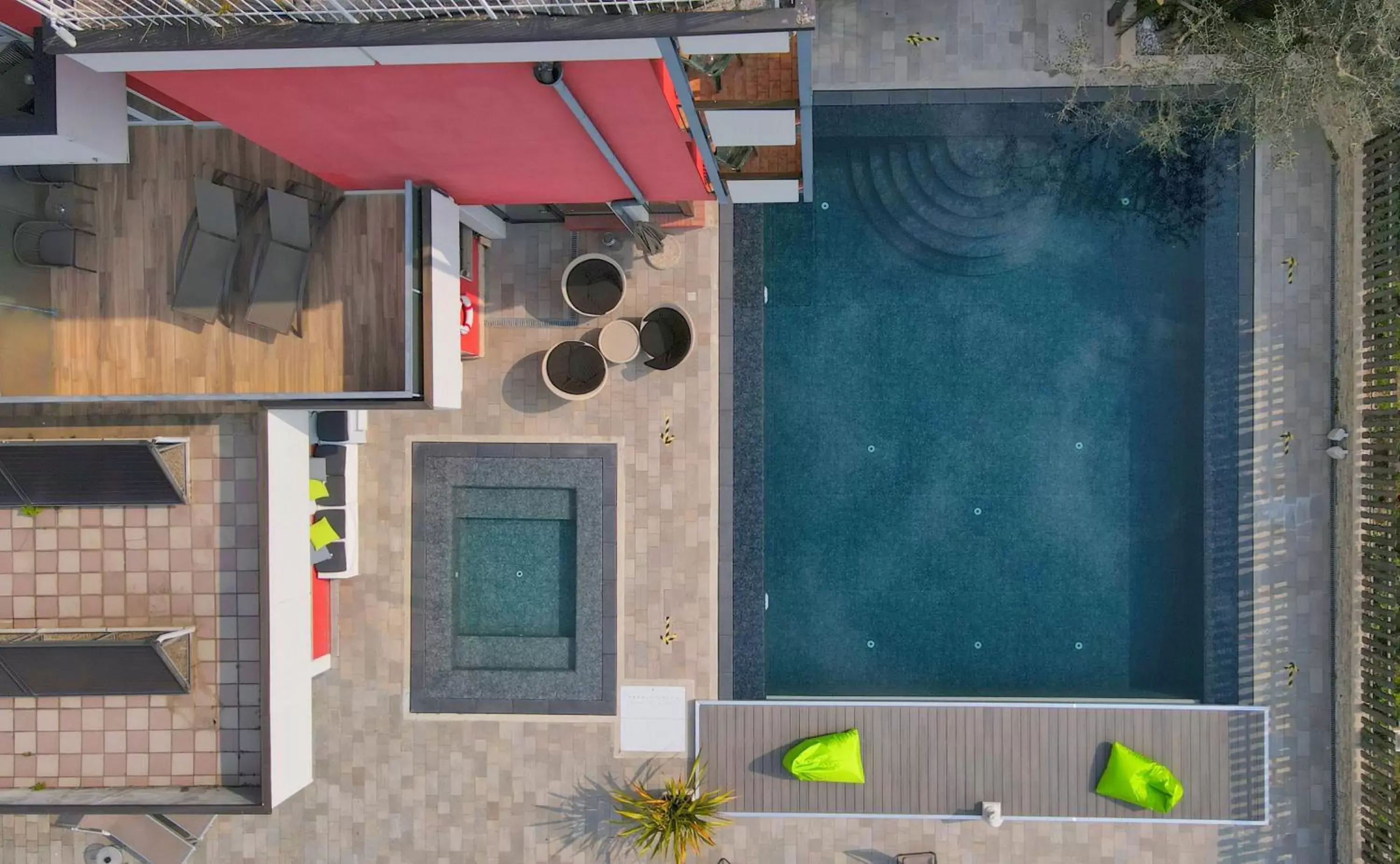 Swimming pool, Pool View in Hotel Virgilio