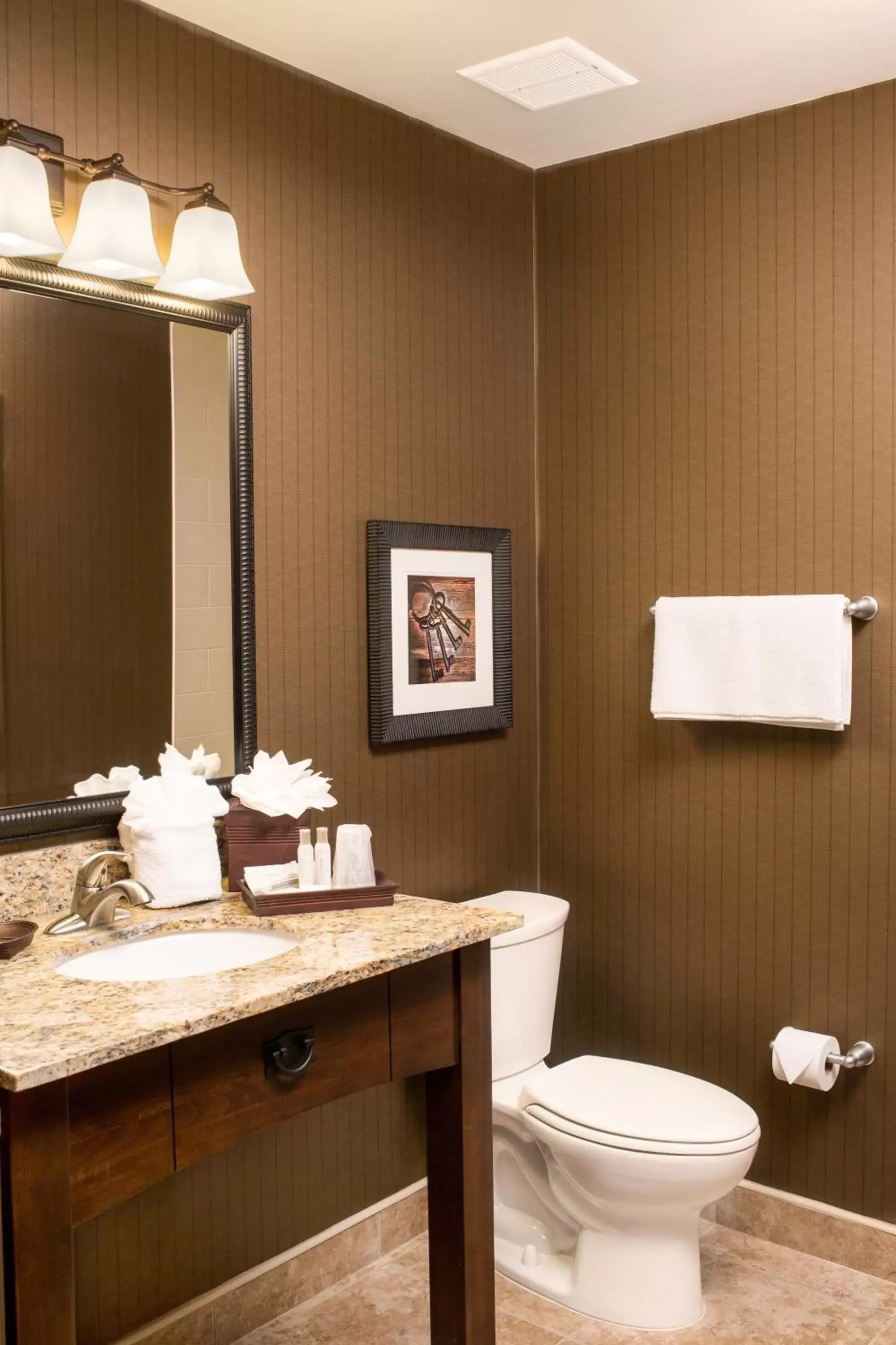 Bathroom in Teddy's Residential Suites New Town
