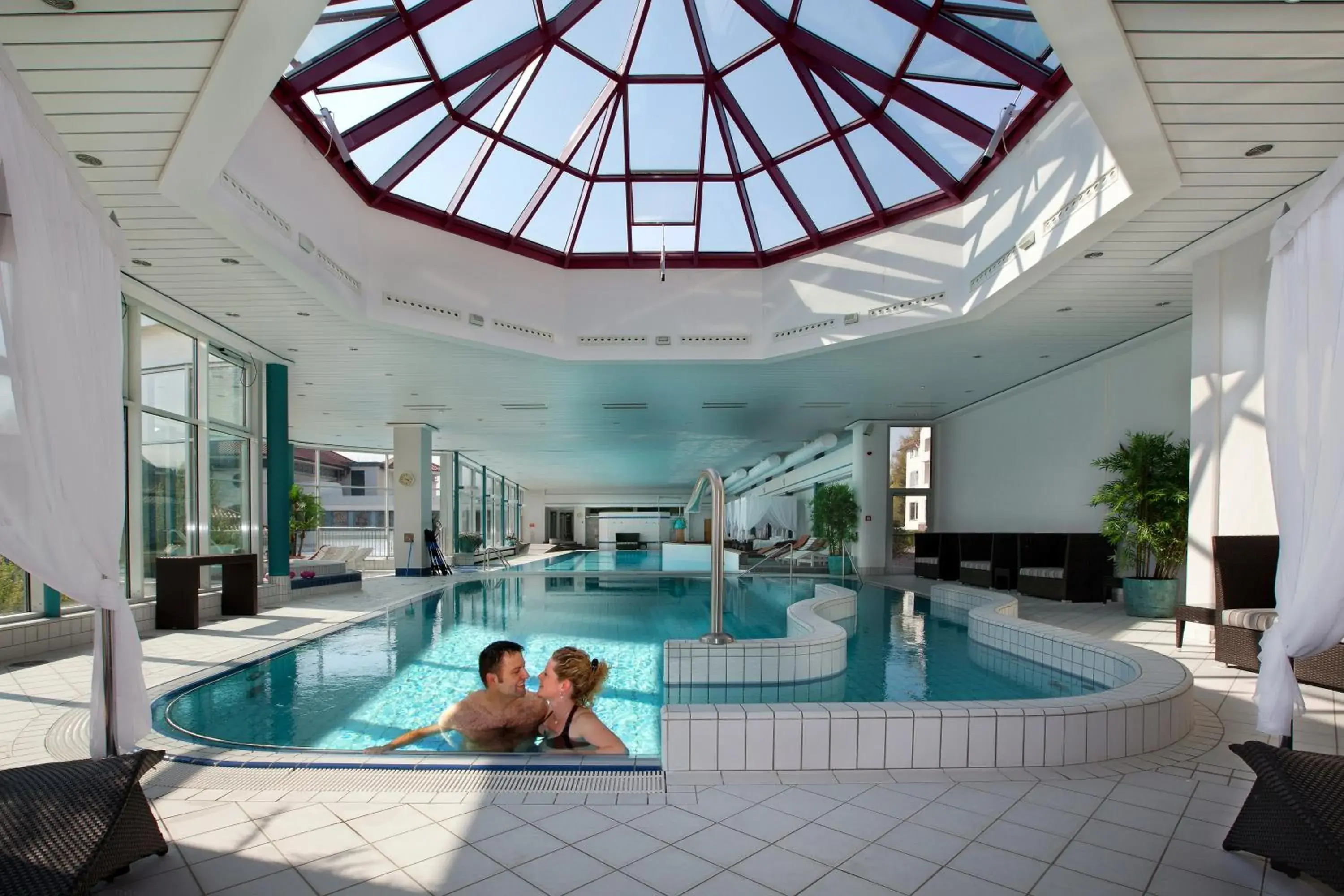 People, Swimming Pool in Göbel's Hotel AquaVita