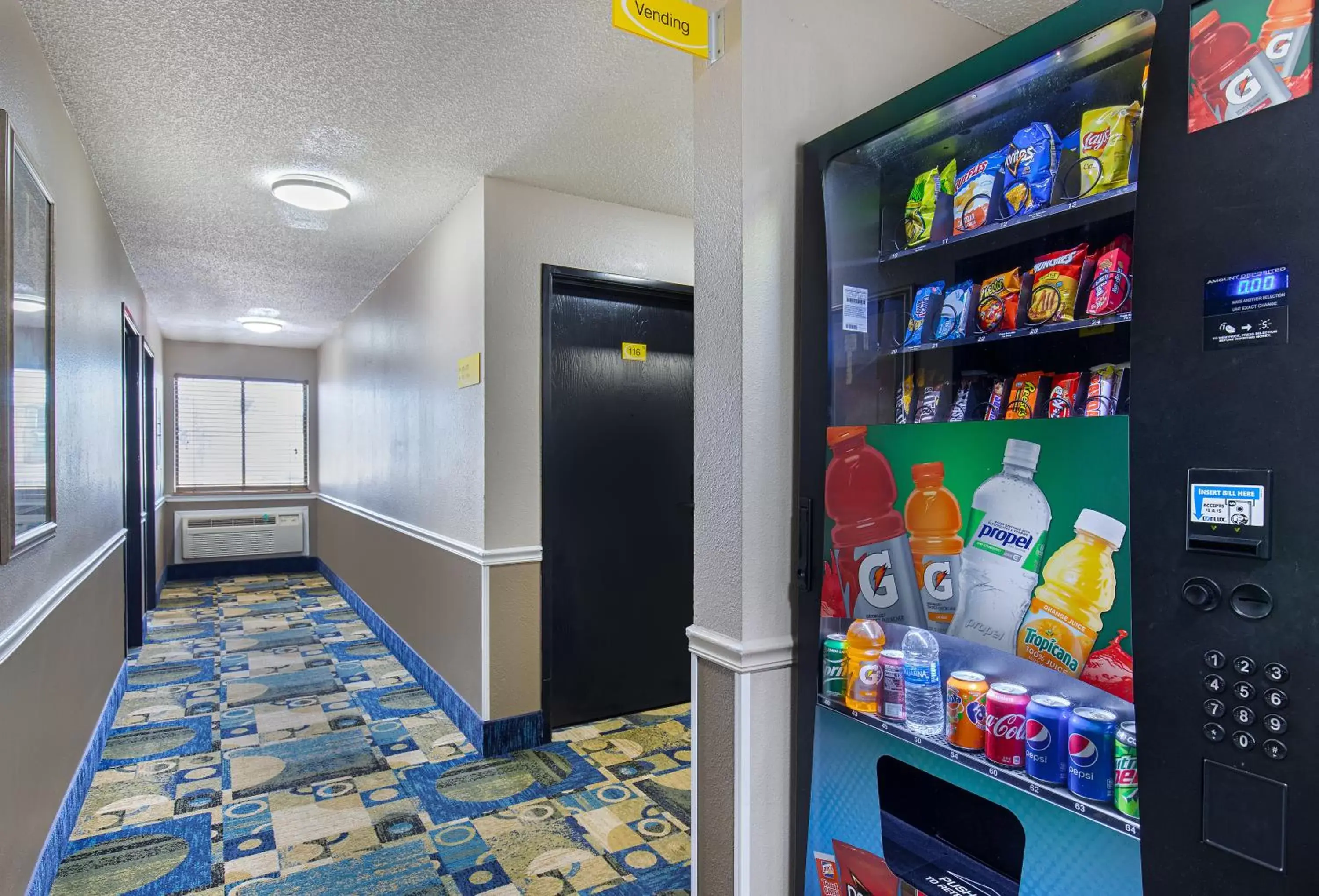 vending machine in Super 8 by Wyndham Somerset