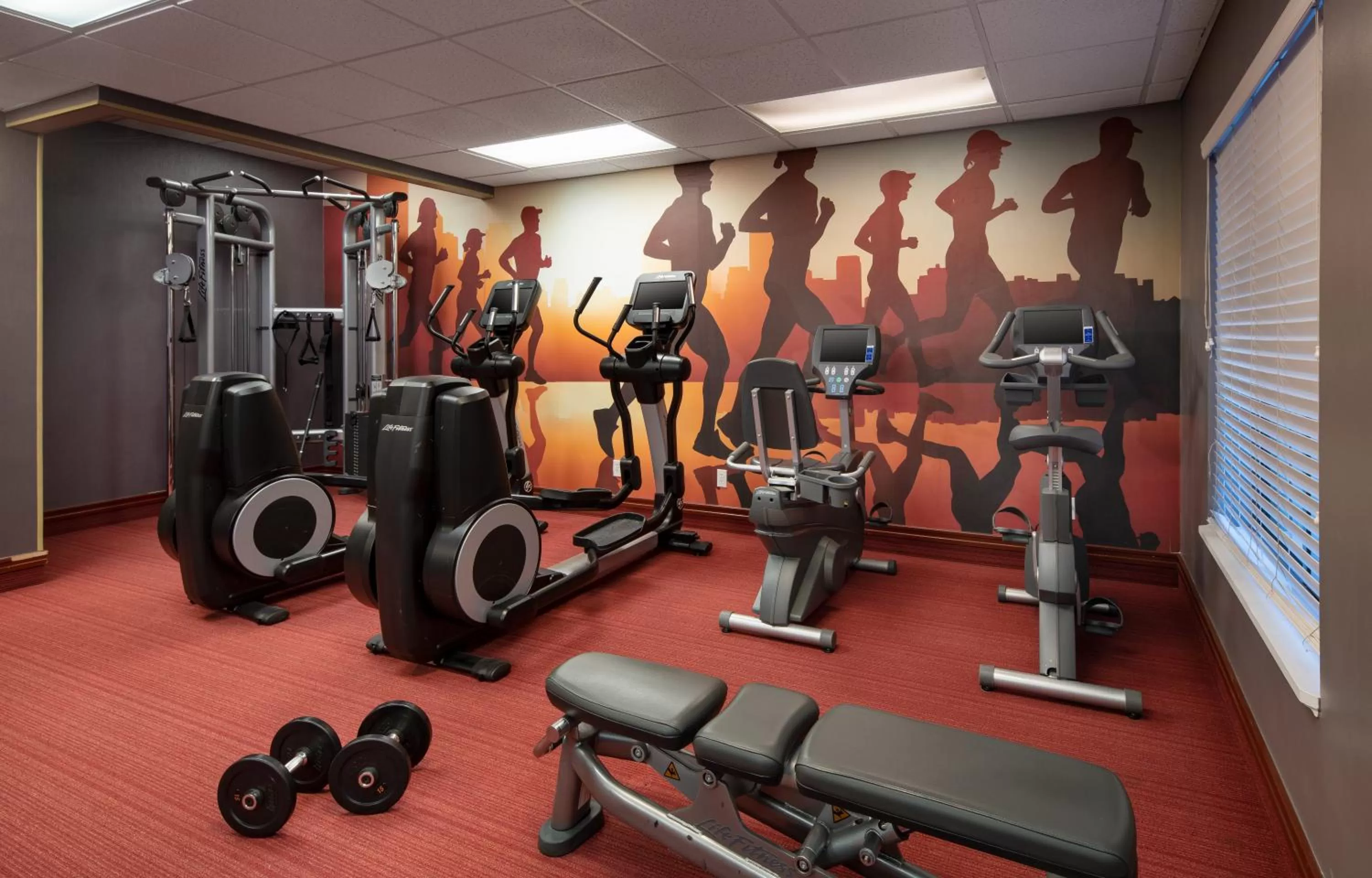 Fitness centre/facilities in Hyatt House Denver Tech Center