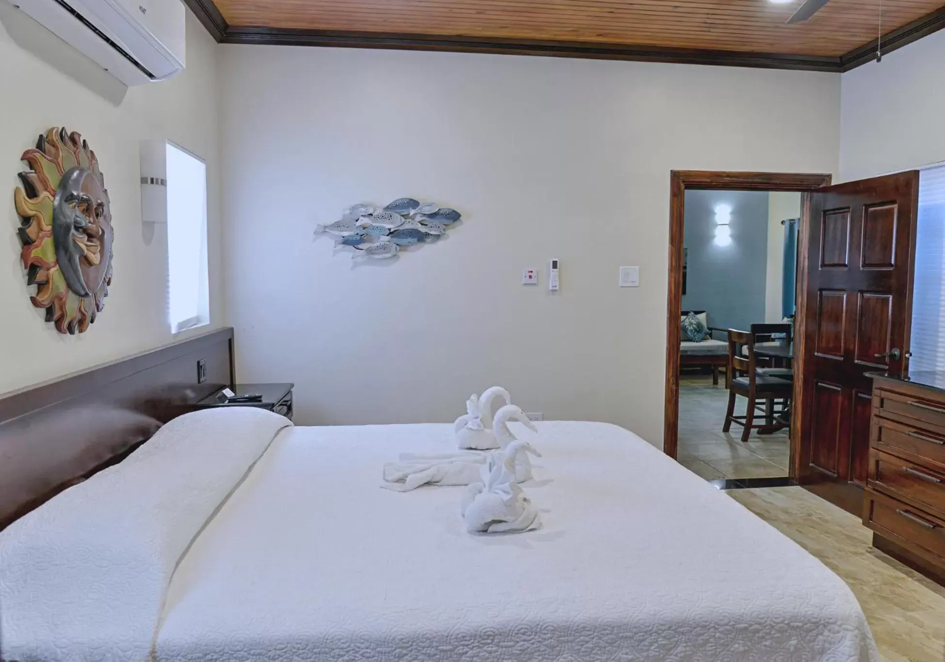 Bedroom, Bed in Beach House Condos, Negril