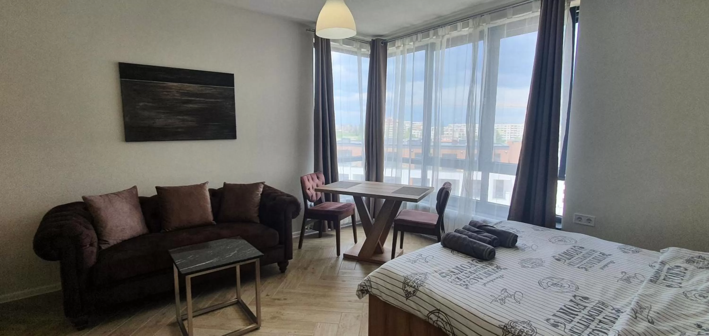 Seating Area in WOW Apartments