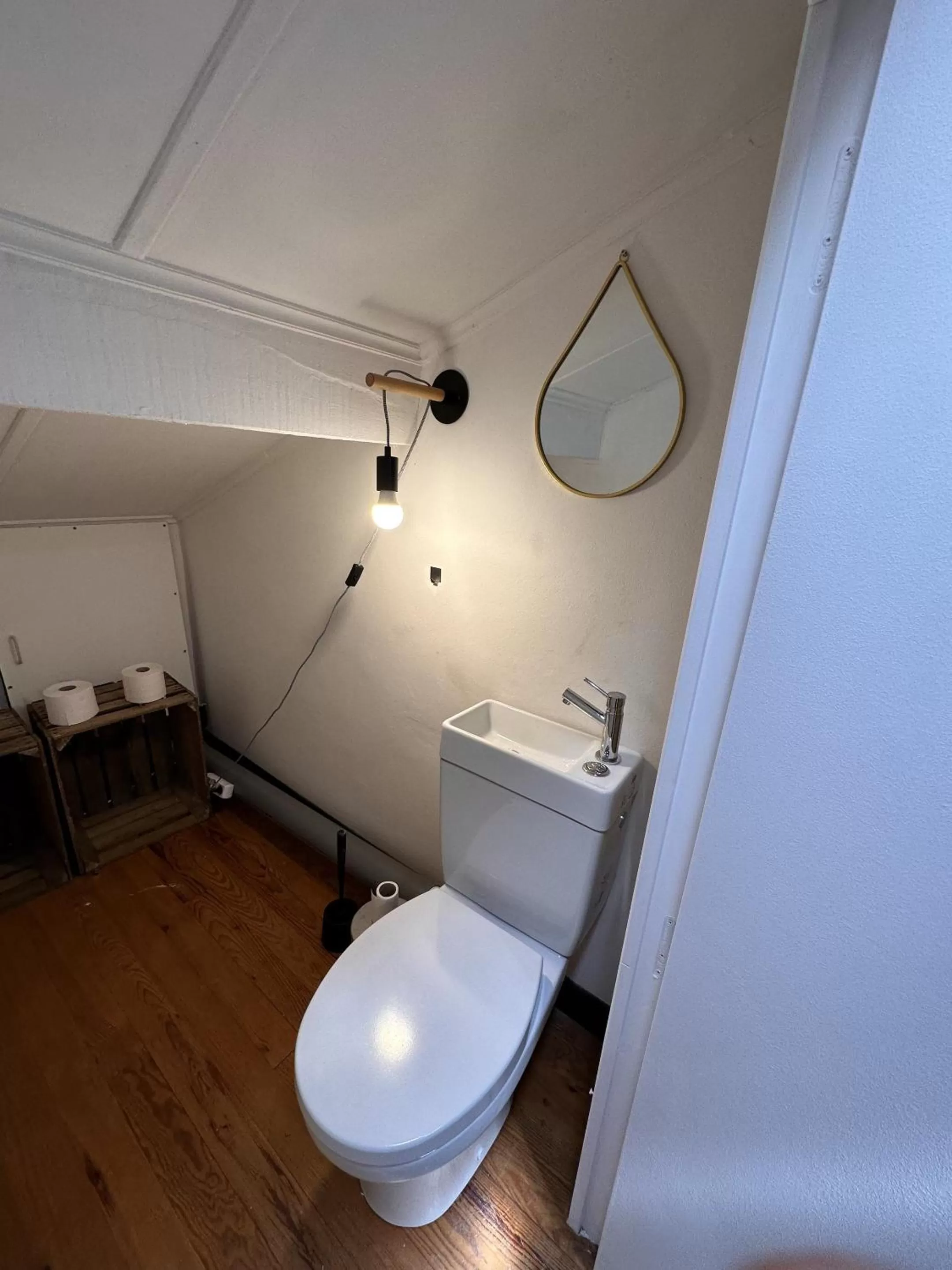 Bathroom in La Boga Surf House