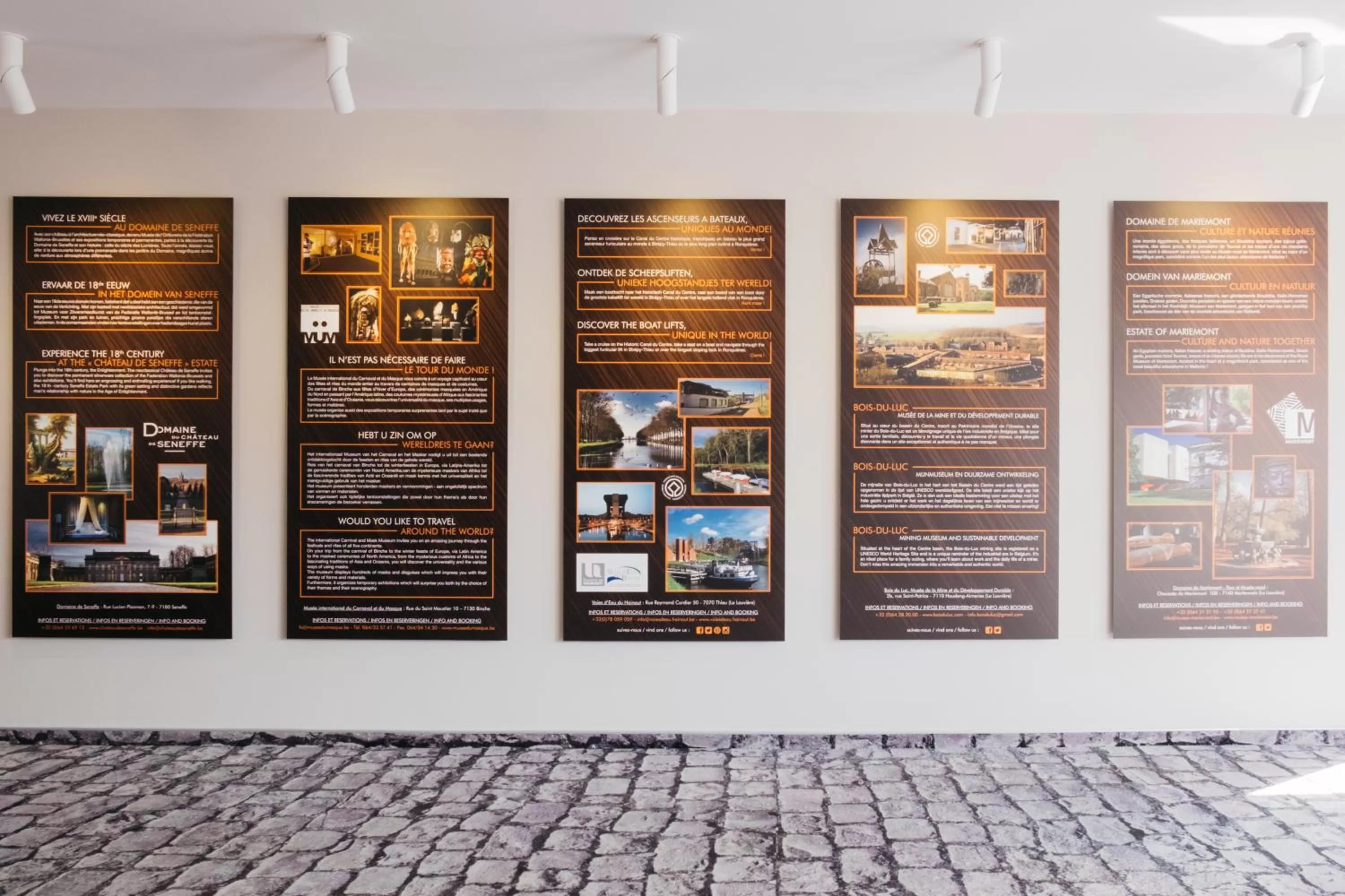 Decorative detail in Orange Hotel La Louvière