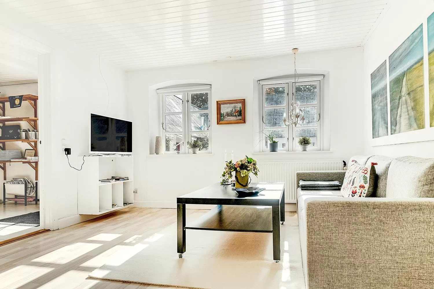 Seating area in Åløkke BnB
