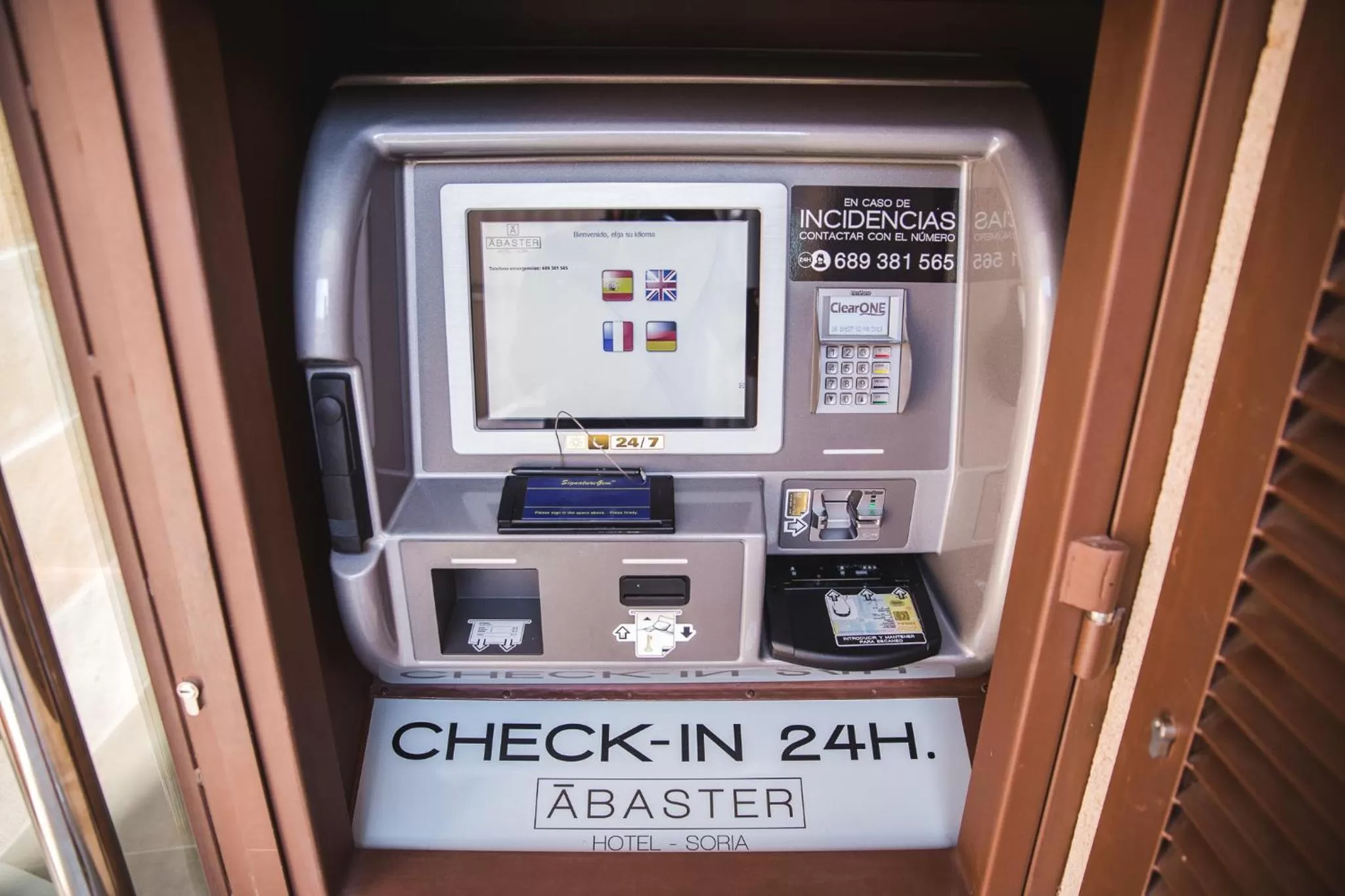 Lobby or reception in DWO Ábaster