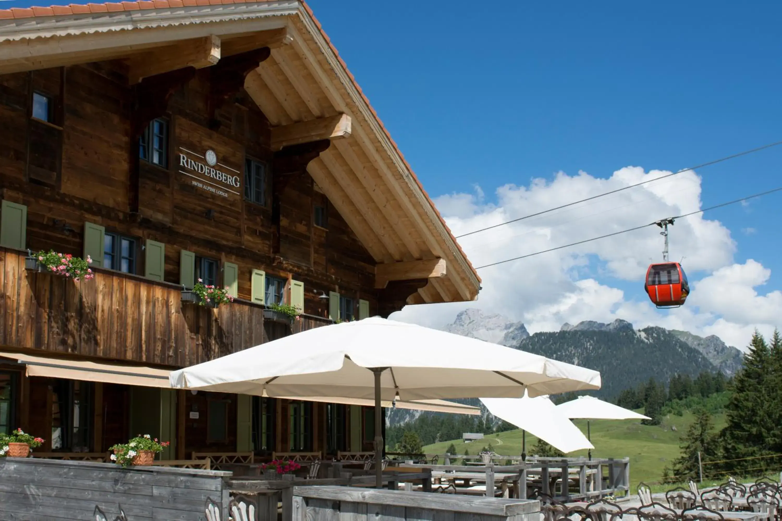 Property Building in Rinderberg Swiss Alpine Lodge