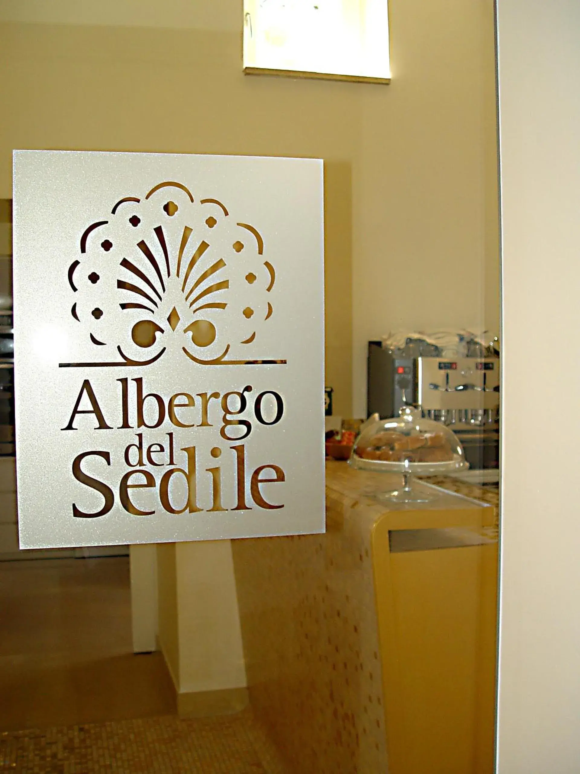 Decorative detail in Albergo Del Sedile